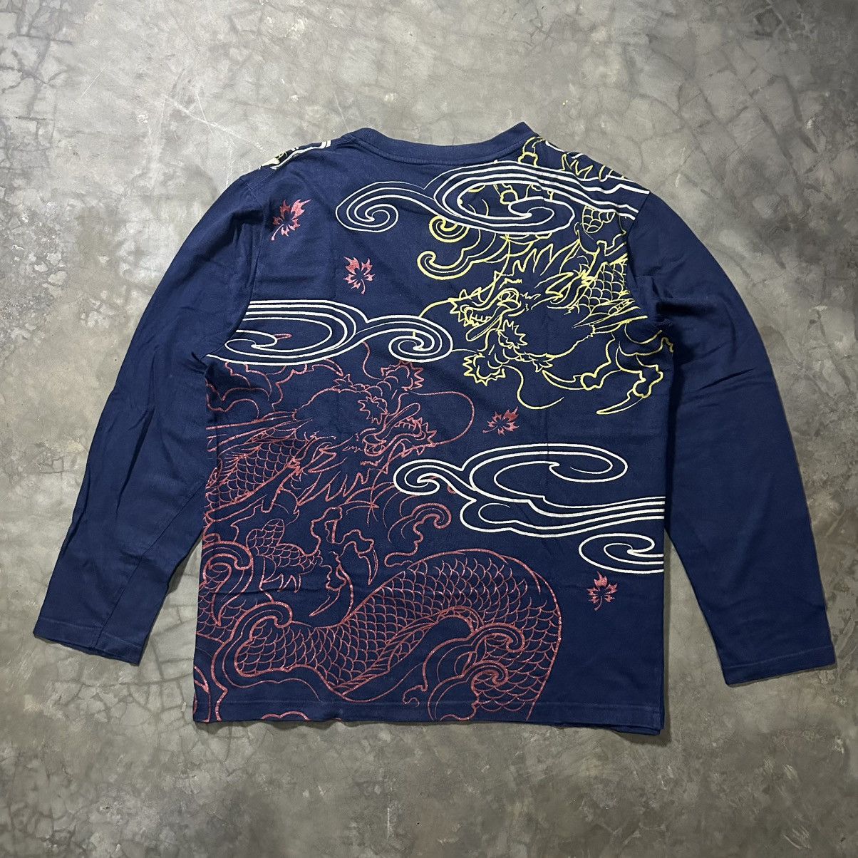 Japanese Brand TRADITIONAL JAPANESE SUKAJAN SPECE OPERA LONGSLEEVE Size US XL / EU 56 / 4 - 2 Thumbnail
