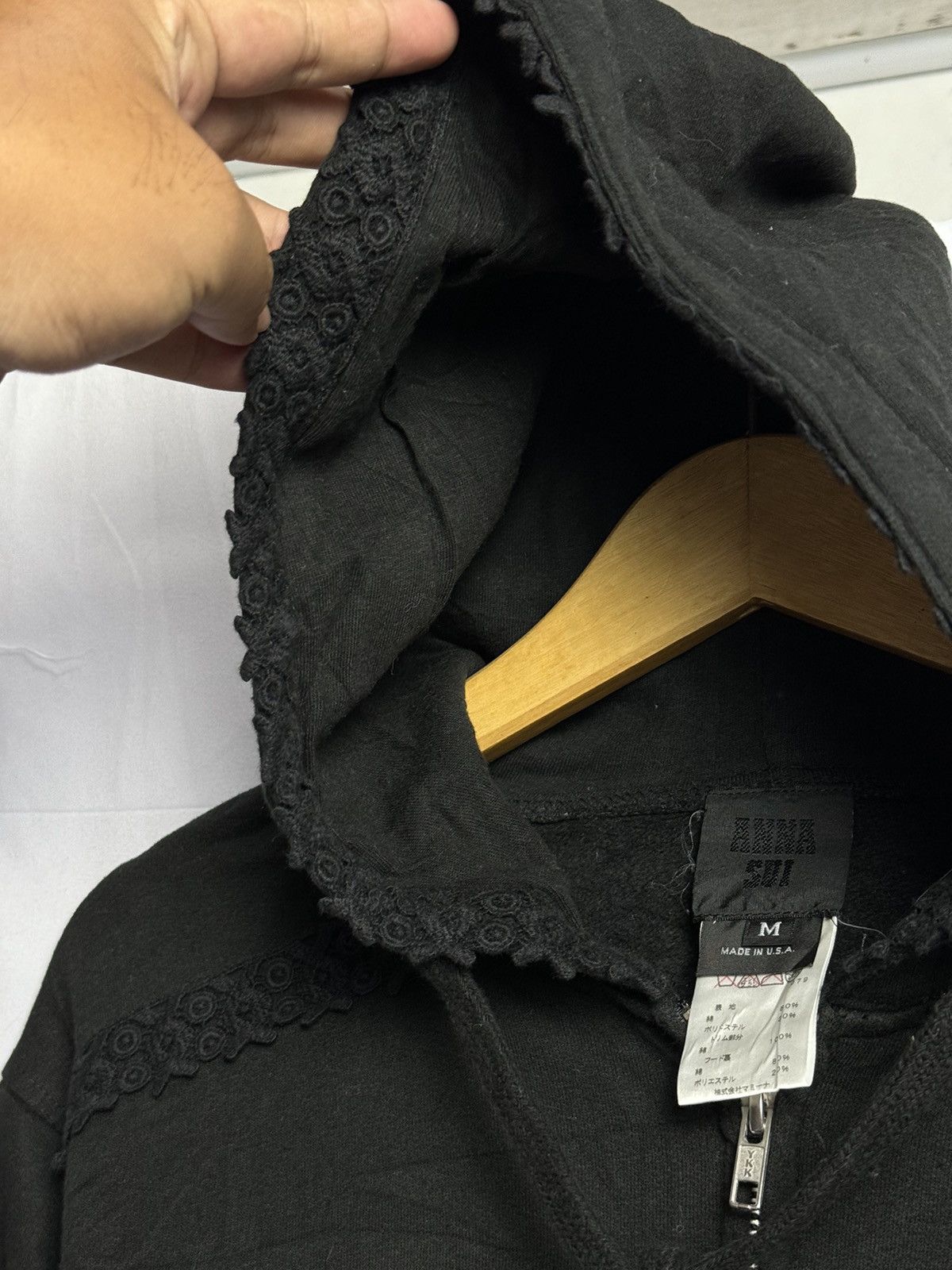 Hysteric Glamour × Japanese Brand × Le Grande Bleu (L.G.B.) Anna Sui Zipper Hoodie Archive Size US M / EU 48-50 / 2 - 5 Thumbnail