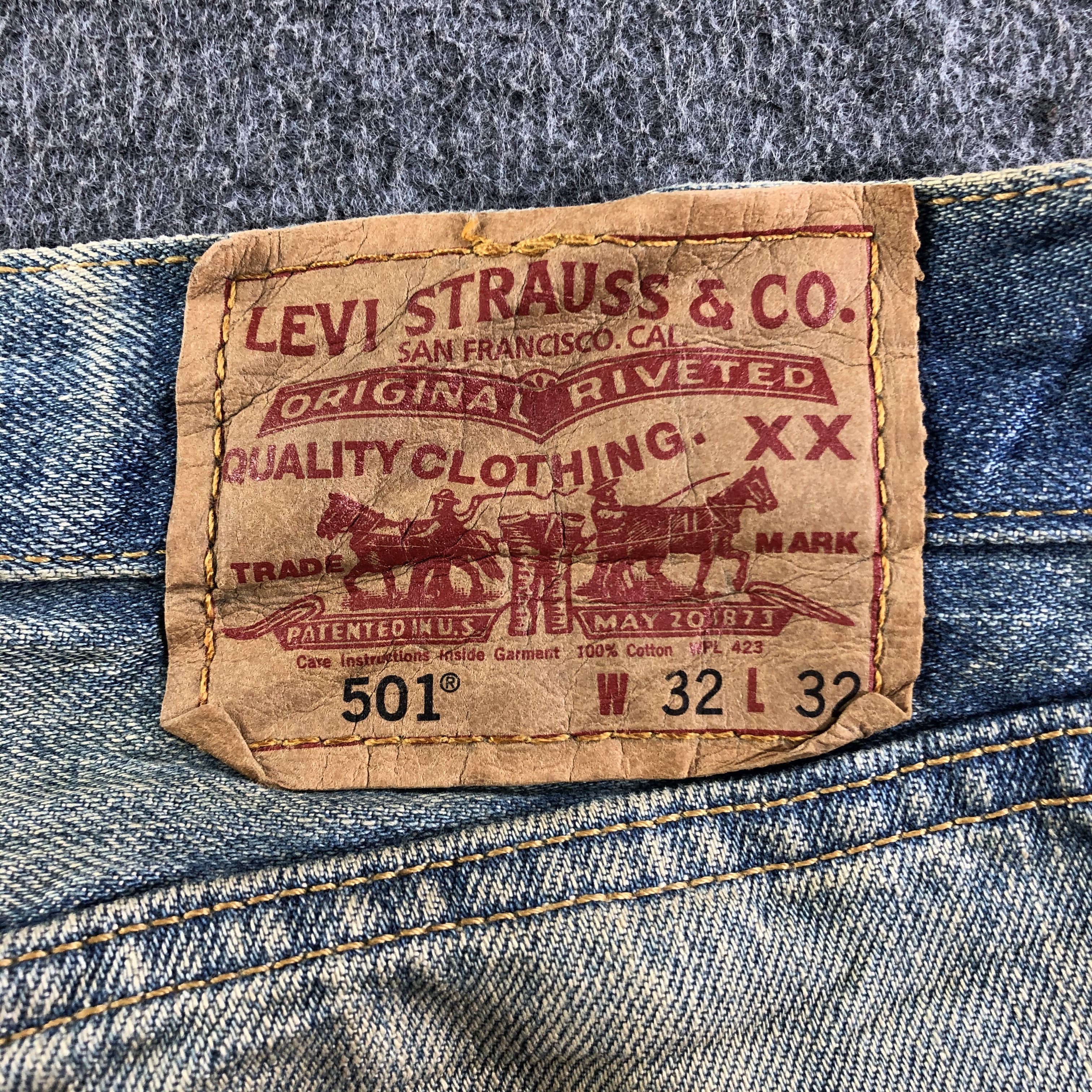 Levi's Vintage Levis 501 Jeans-J4026 Size US 33 - 5 Thumbnail