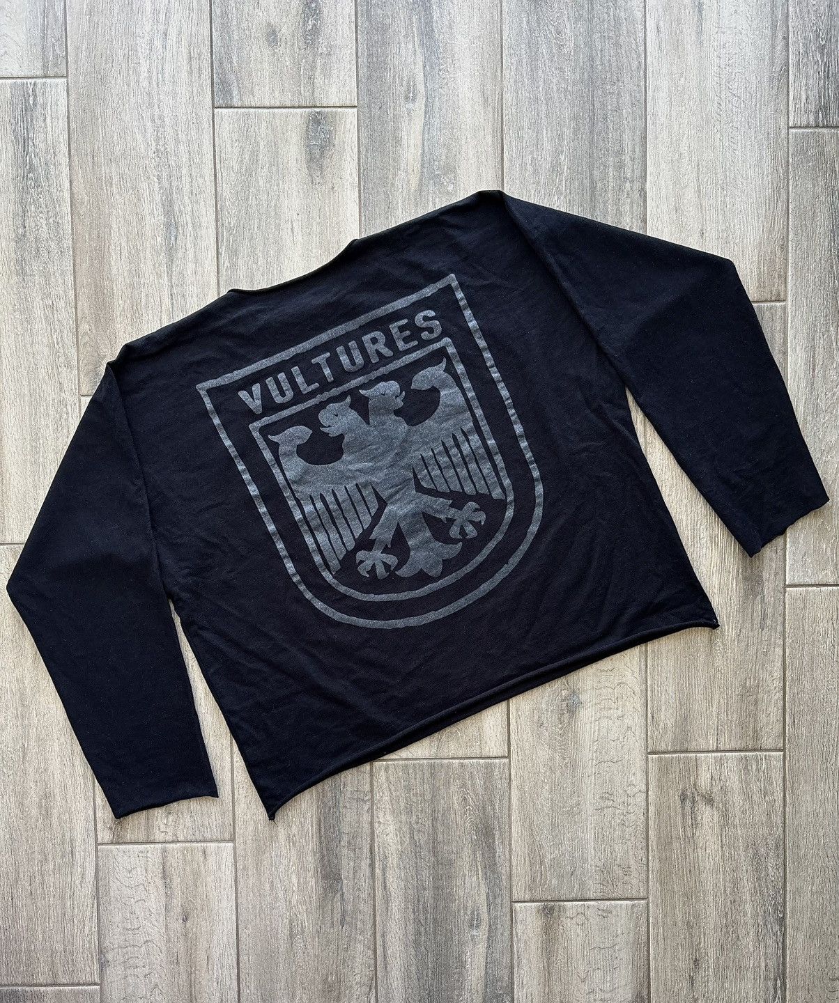 Kanye West Kanye West VULTURES Graphic Sweatshirt Black Oversized 3 Size US M / EU 48-50 / 2 - 1 Thumbnail