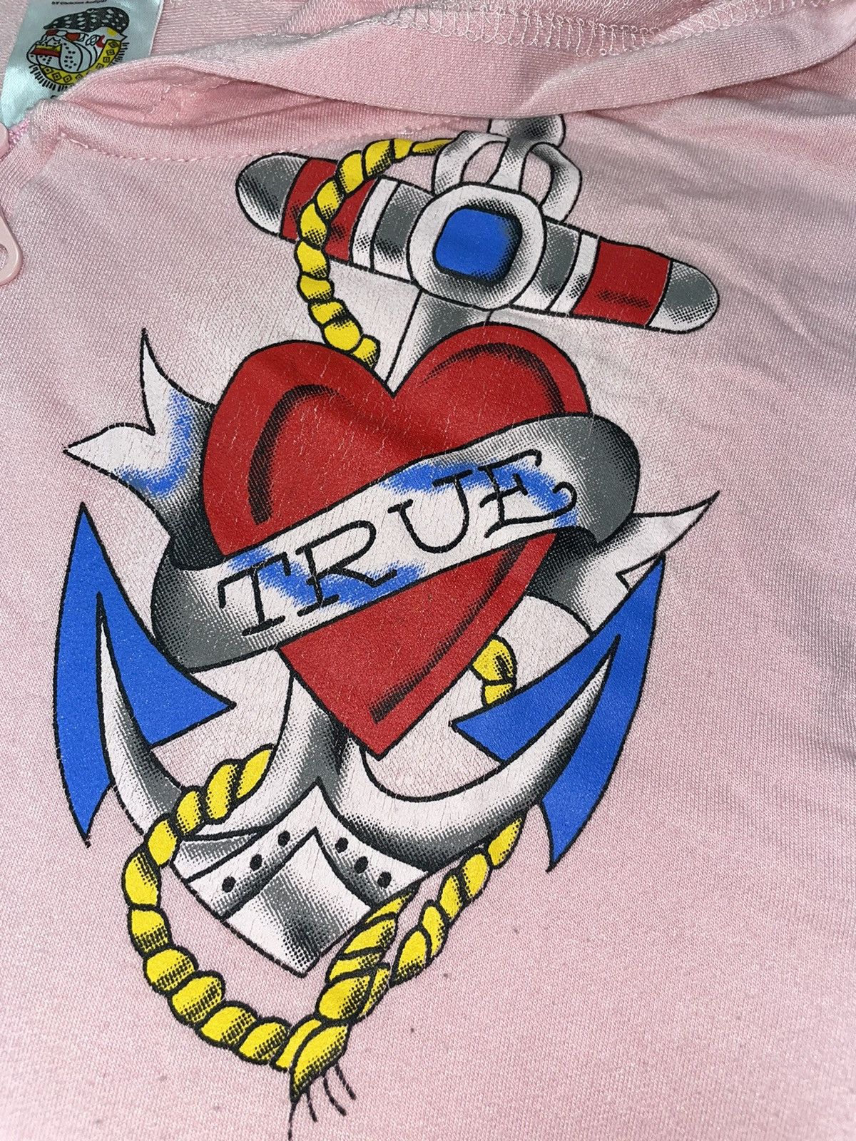 Ed Hardy × Japanese Brand Ed Hardy Japanese streetwear zip hoodie Size L / US 10 / IT 46 - 8 Thumbnail