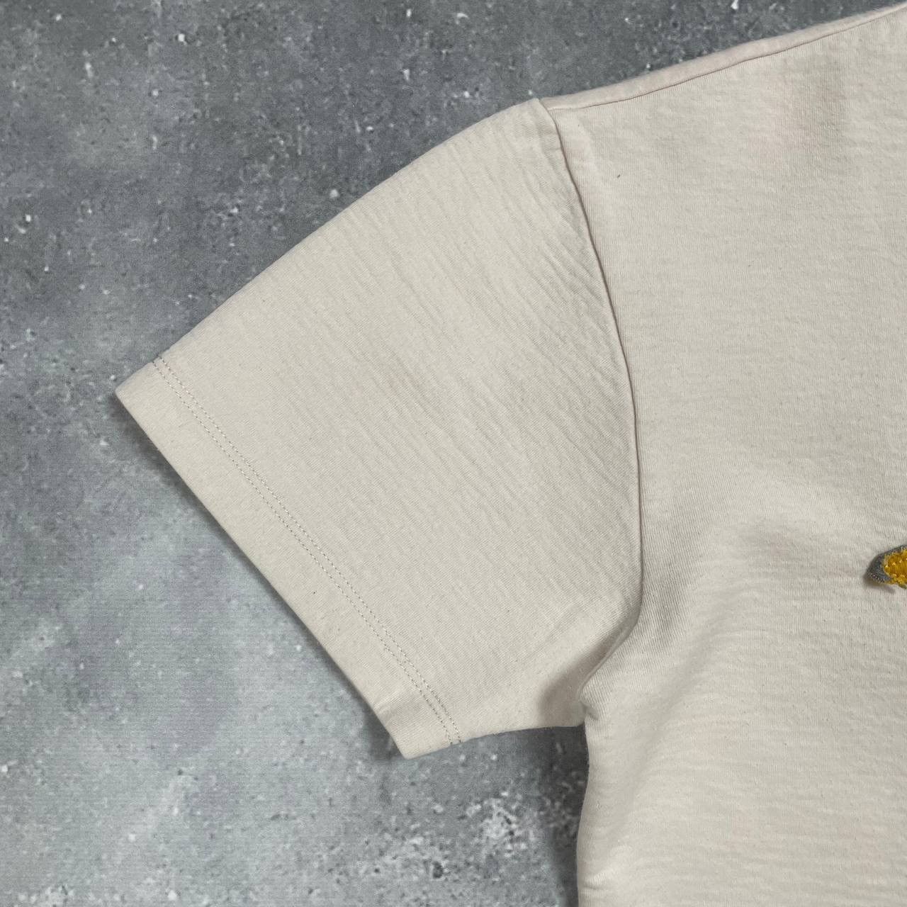 Designer × Stella McCartney Stella McCartney Star Patches Jersey T Shirt Women’s Beige Size XS / US 0-2 / IT 36-38 - 9 Thumbnail