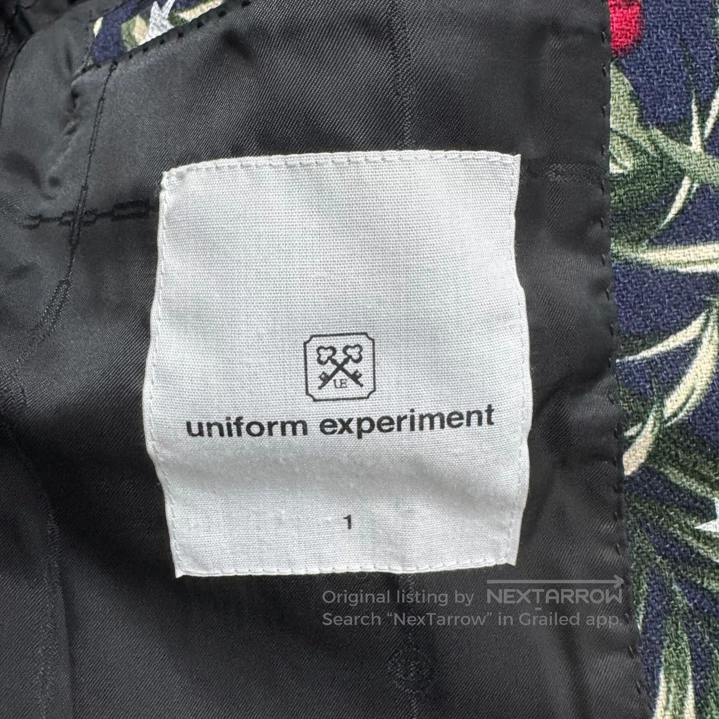 uniform experiment uniform experiment Hiroshi Fujiwara floral blazer. Size US S / EU 44-46 / 1 - 2 Thumbnail