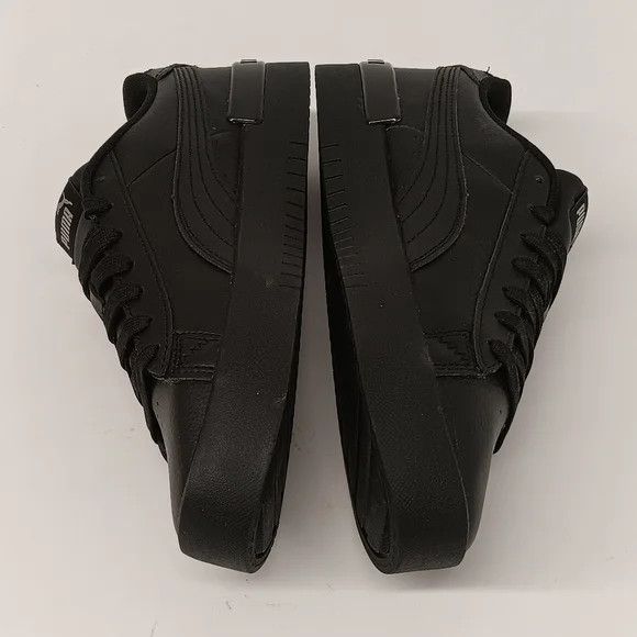 Puma Puma Women's Jada Black & Silver Low Top Sneakers- US9.5 Size US 9.5 / IT 39.5 - 5 Thumbnail