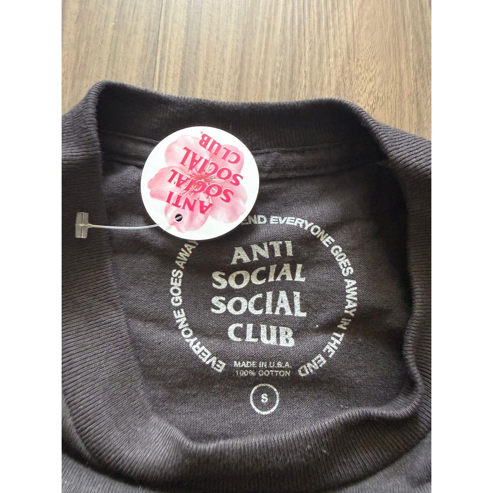 Anti Social Social Club Anti Social Social Club Thorns Tee Black Floral Size US S / EU 44-46 / 1 - 4 Thumbnail