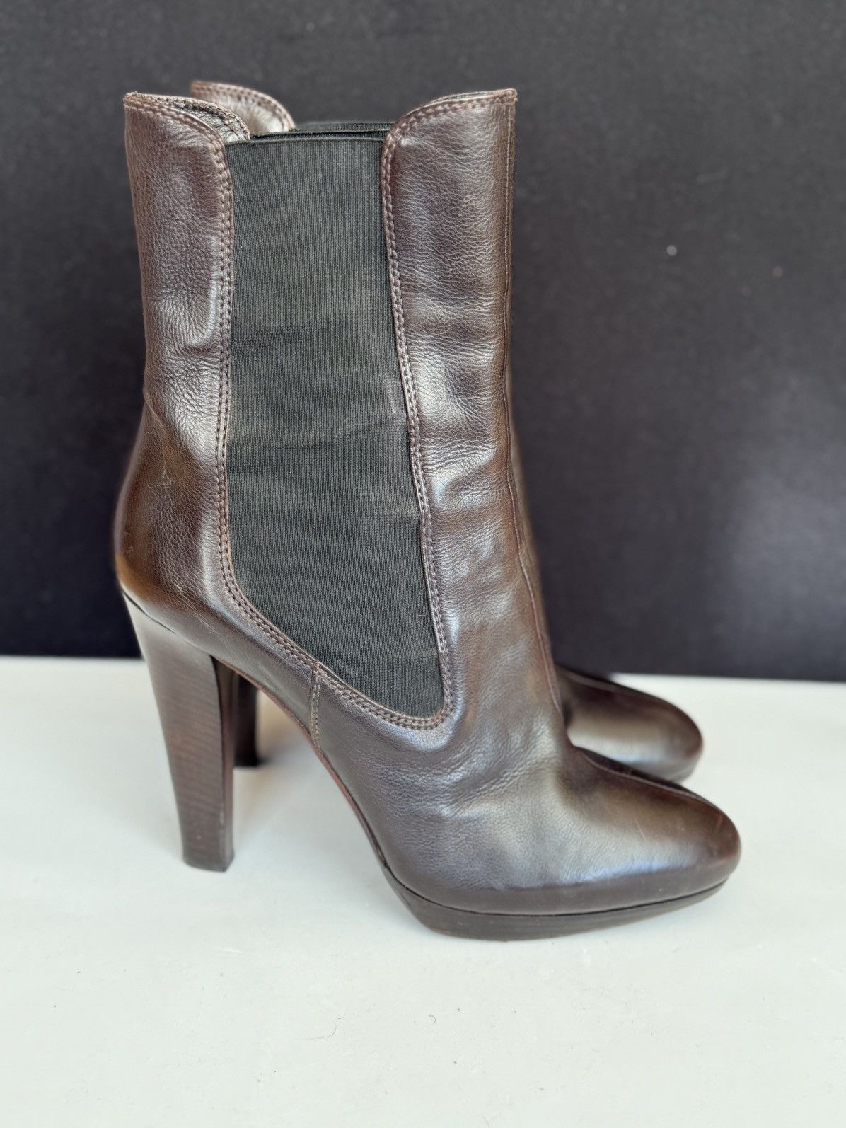 Miu Miu Miu Miu High Heels Ankle Boots size 39.5 Size US 9.5 / IT 39.5 - 4 Thumbnail
