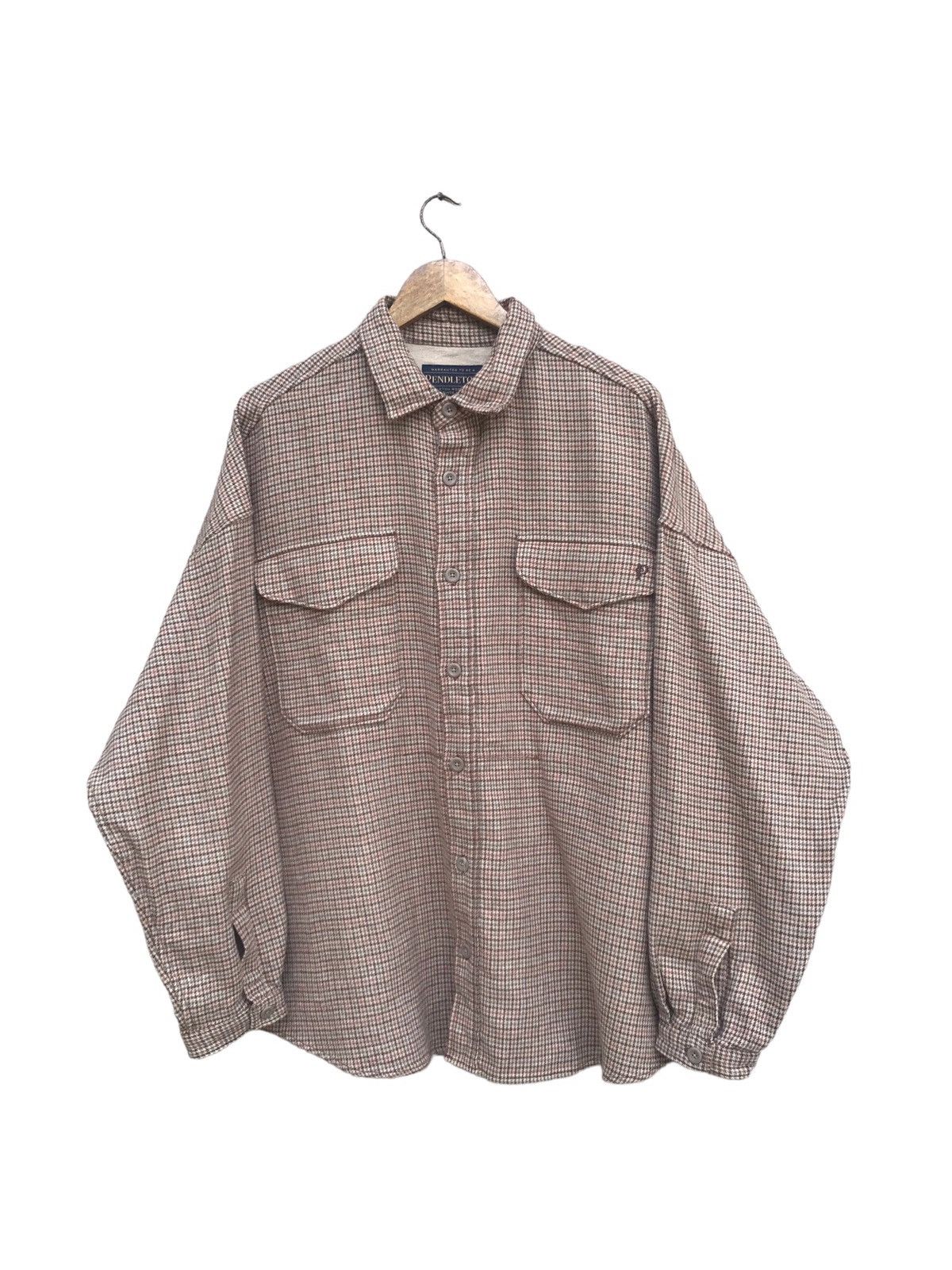 Flannel × Pendleton × Vintage PENDLETON FLANNEL JACKET Size US XL / EU 56 / 4 - 1 Thumbnail