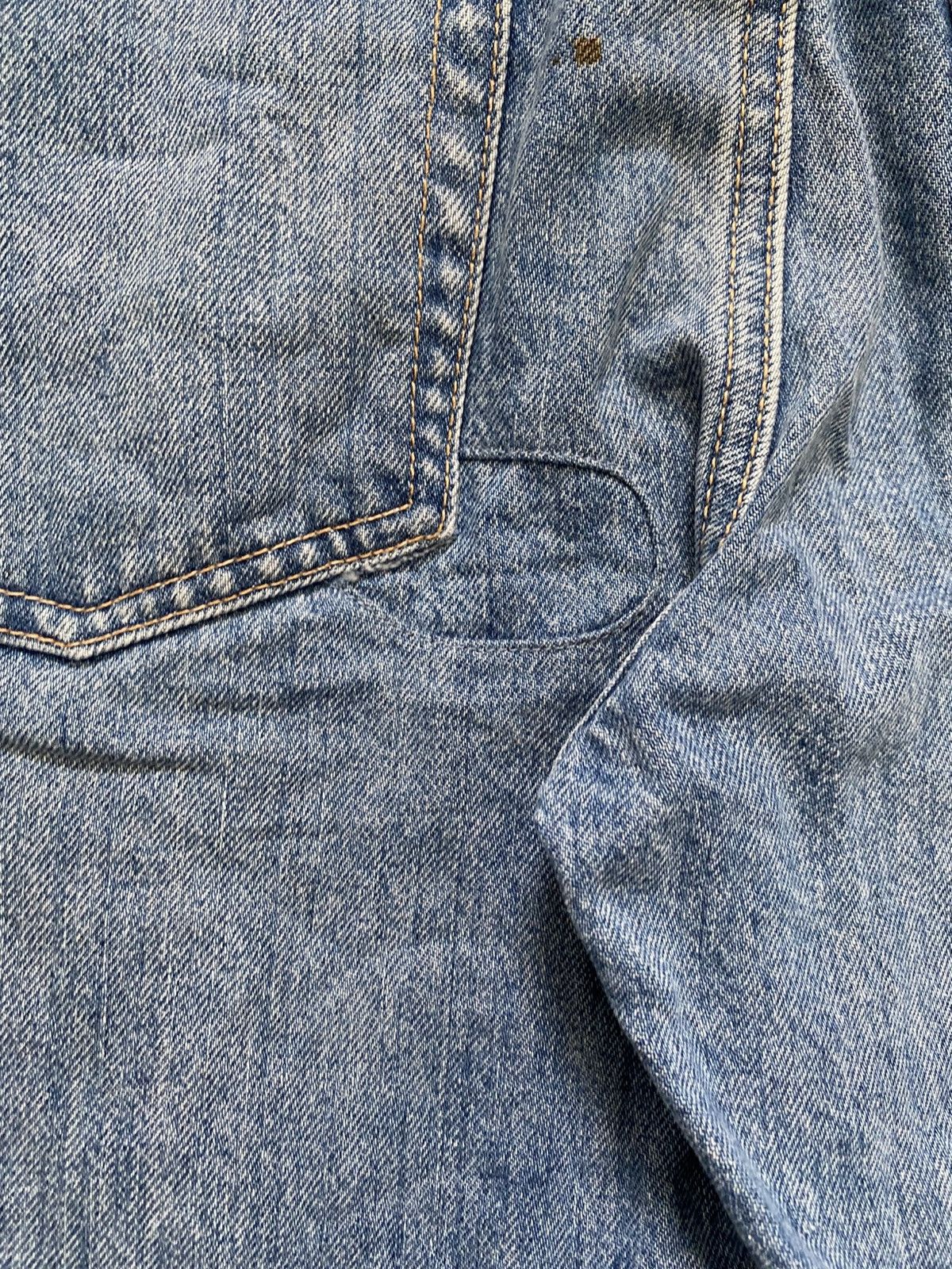 Japanese Brand Beams Japan Selvedge Distressed Patchwork Denim Size US 30 / EU 46 - 10 Thumbnail