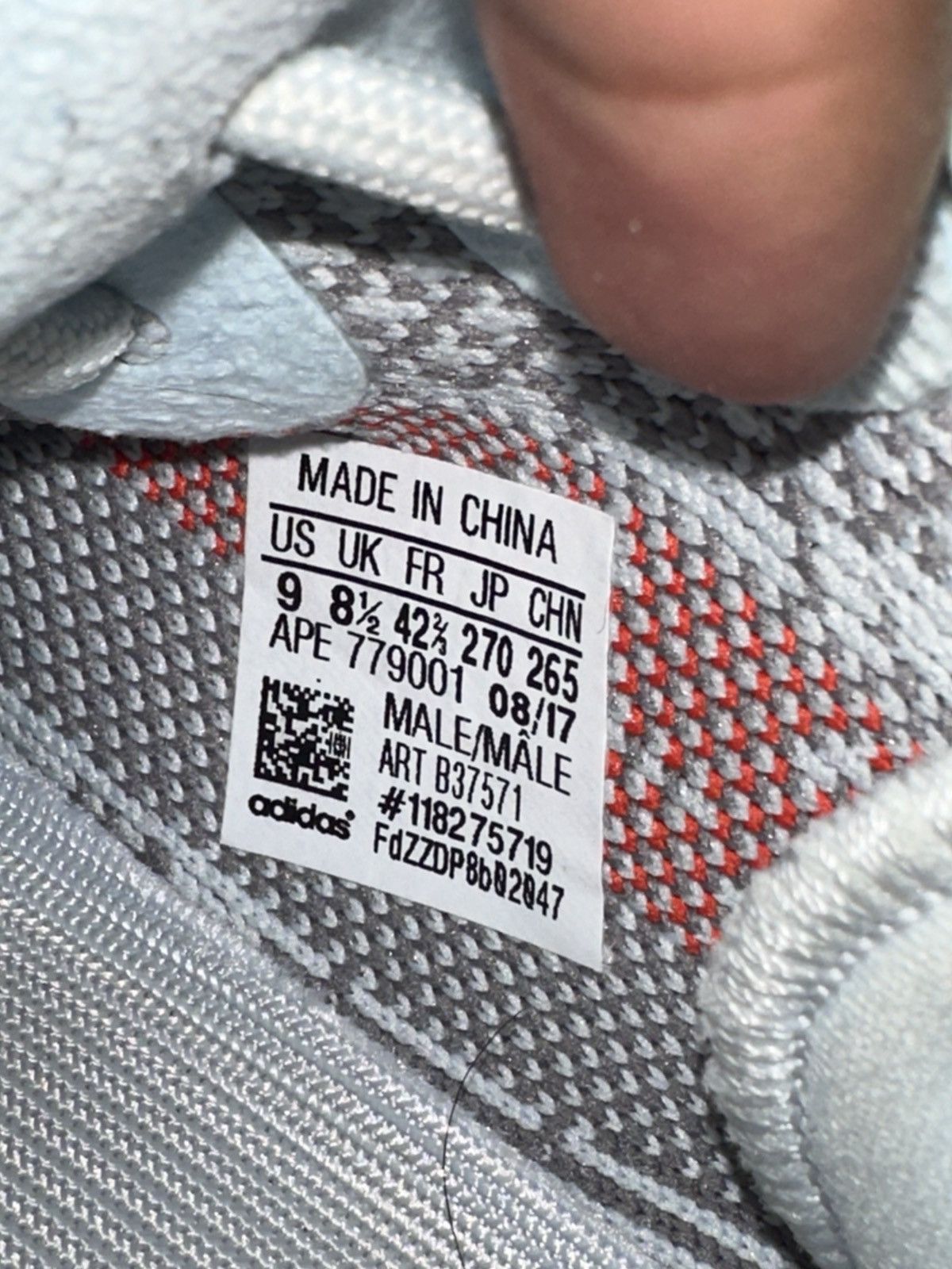 Adidas × Kanye West × Yeezy Yeezy Blue Tint size 9 Size US 9 / EU 42 - 6 Thumbnail