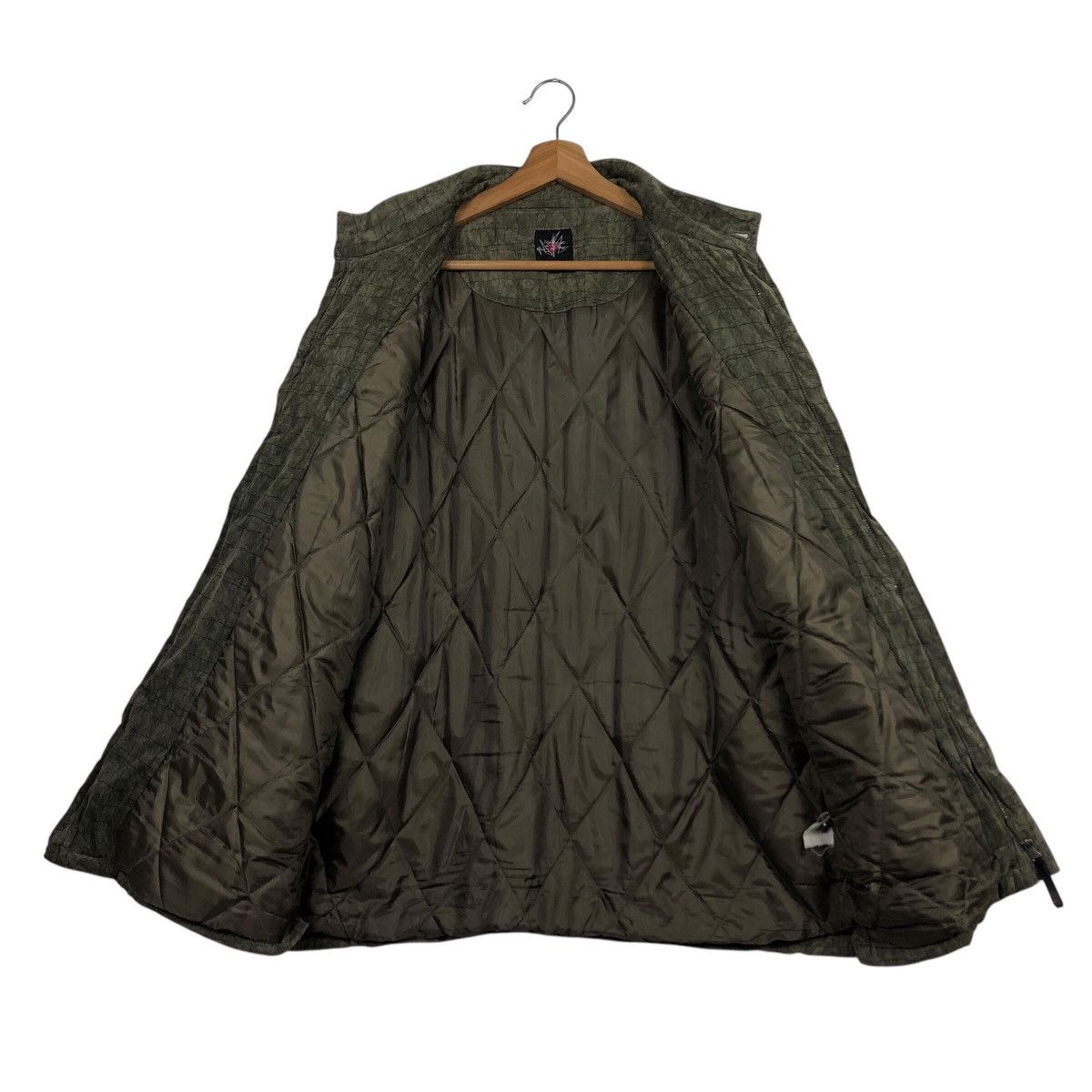 Japanese Brand Capo Di Pazzo Minimalist Stand-Neck Quilted Coat Size US L / EU 52-54 / 3 - 14 Thumbnail