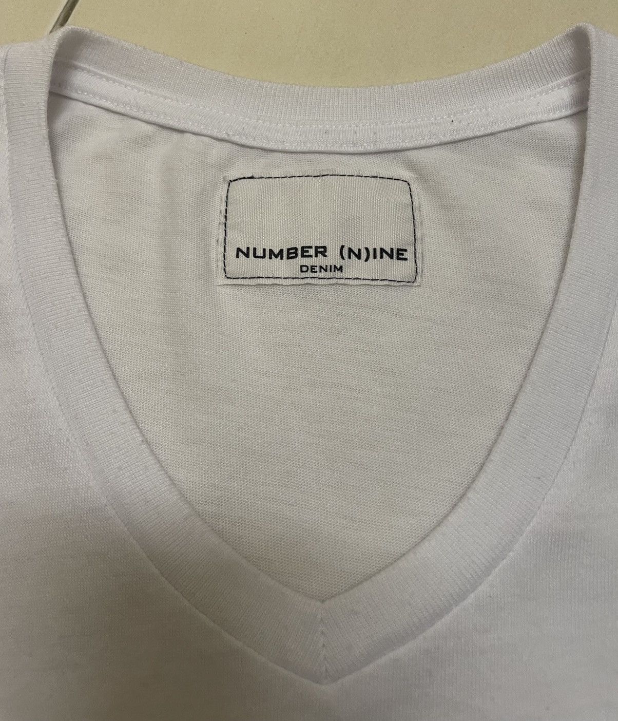 Number (N)ine Number Nine Denim Spellout Tee Size US M / EU 48-50 / 2 - 7 Thumbnail