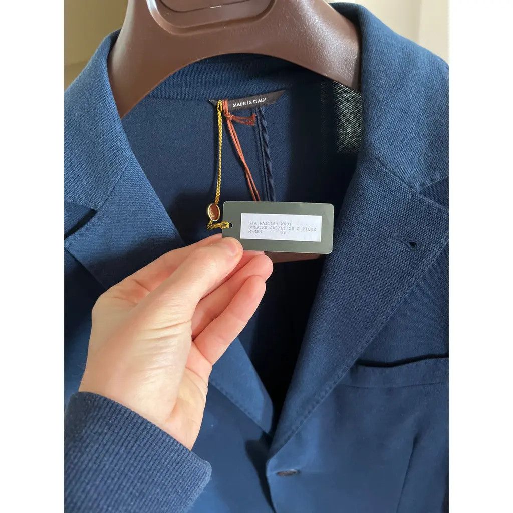 Loro Piana o1v3rcll0525 Jacket in Blue Size US M / EU 48-50 / 2 - 3 Thumbnail
