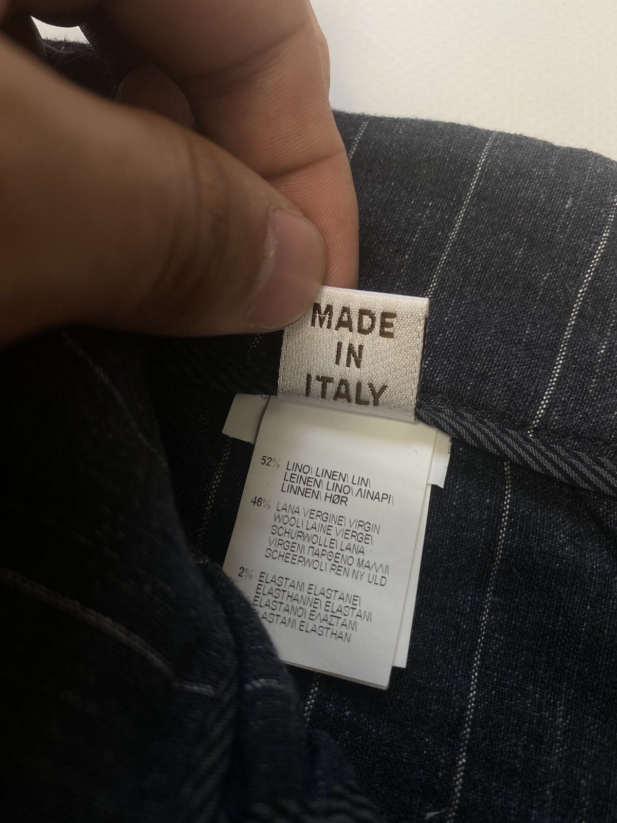 Brunello Cucinelli Brunello Cucinelli Linen/Wool Pants. Size 6 Size 28" / US 6 / IT 42 - 11 Thumbnail