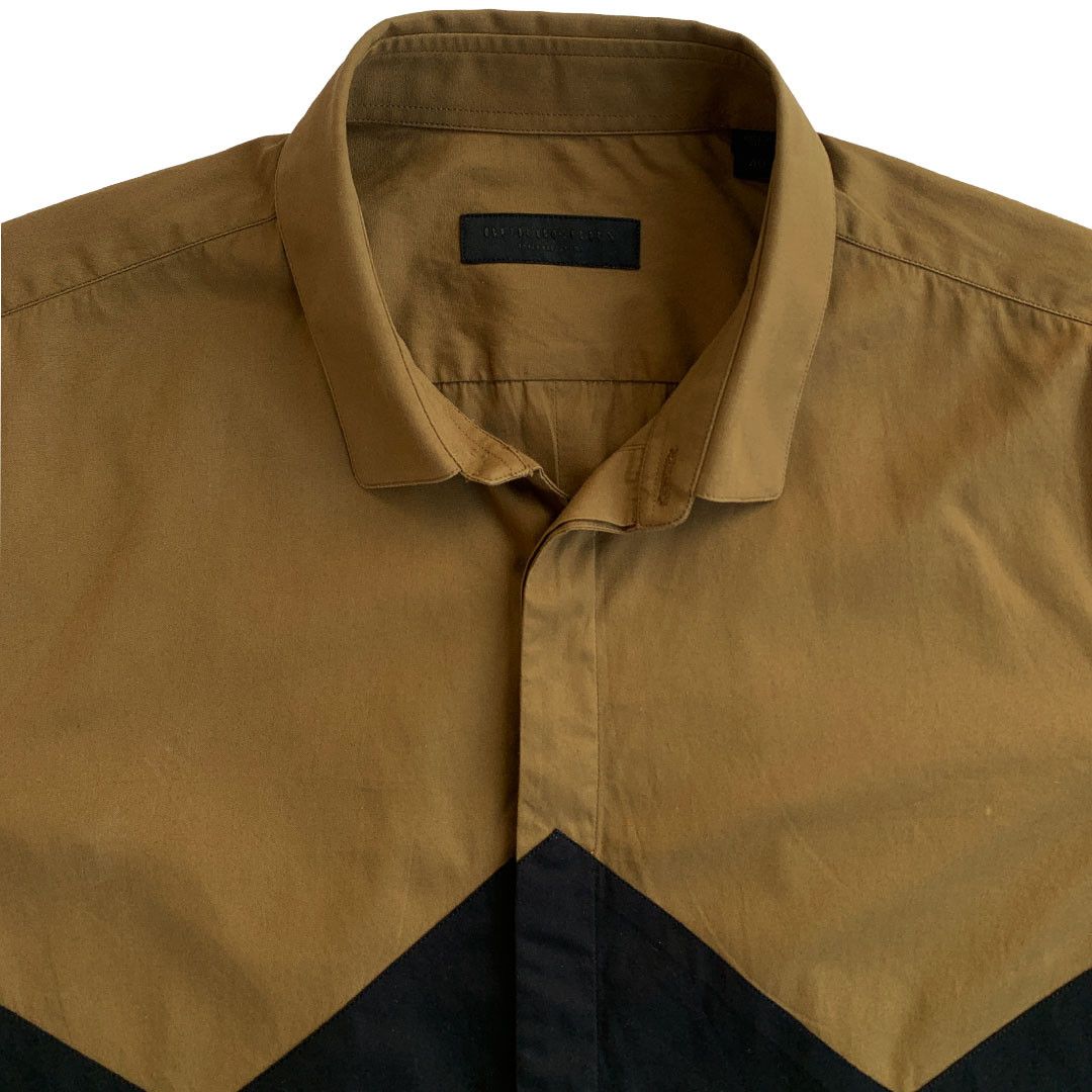 Burberry Prorsum Burberry - Runway Shirt 'Prorsum' - Mustard/Black - 38/S Size US S / EU 44-46 / 1 - 4 Thumbnail