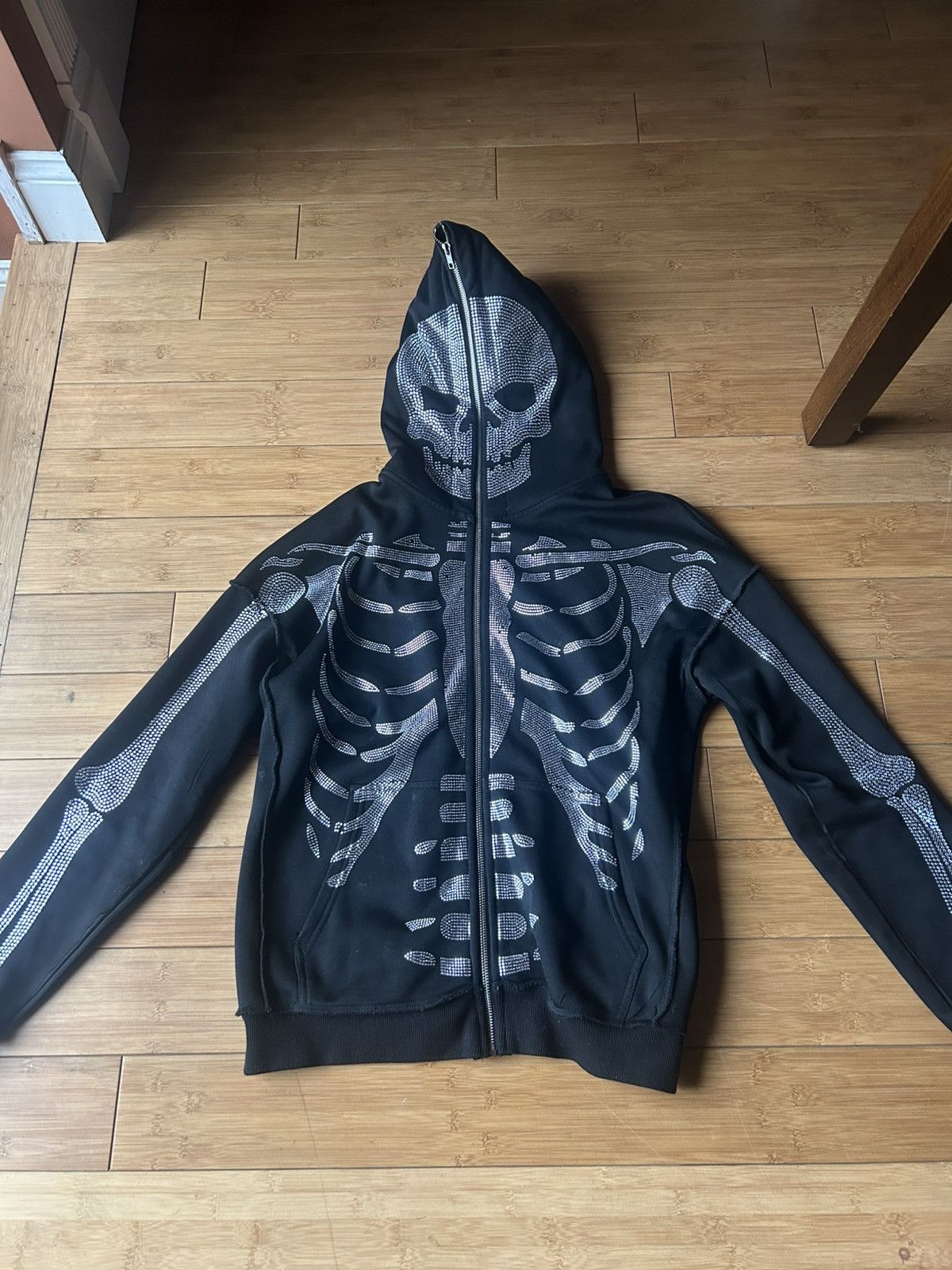 Japanese Brand Klan Life Skeleton Hoodie Size US S / EU 44-46 / 1 - 1 Thumbnail