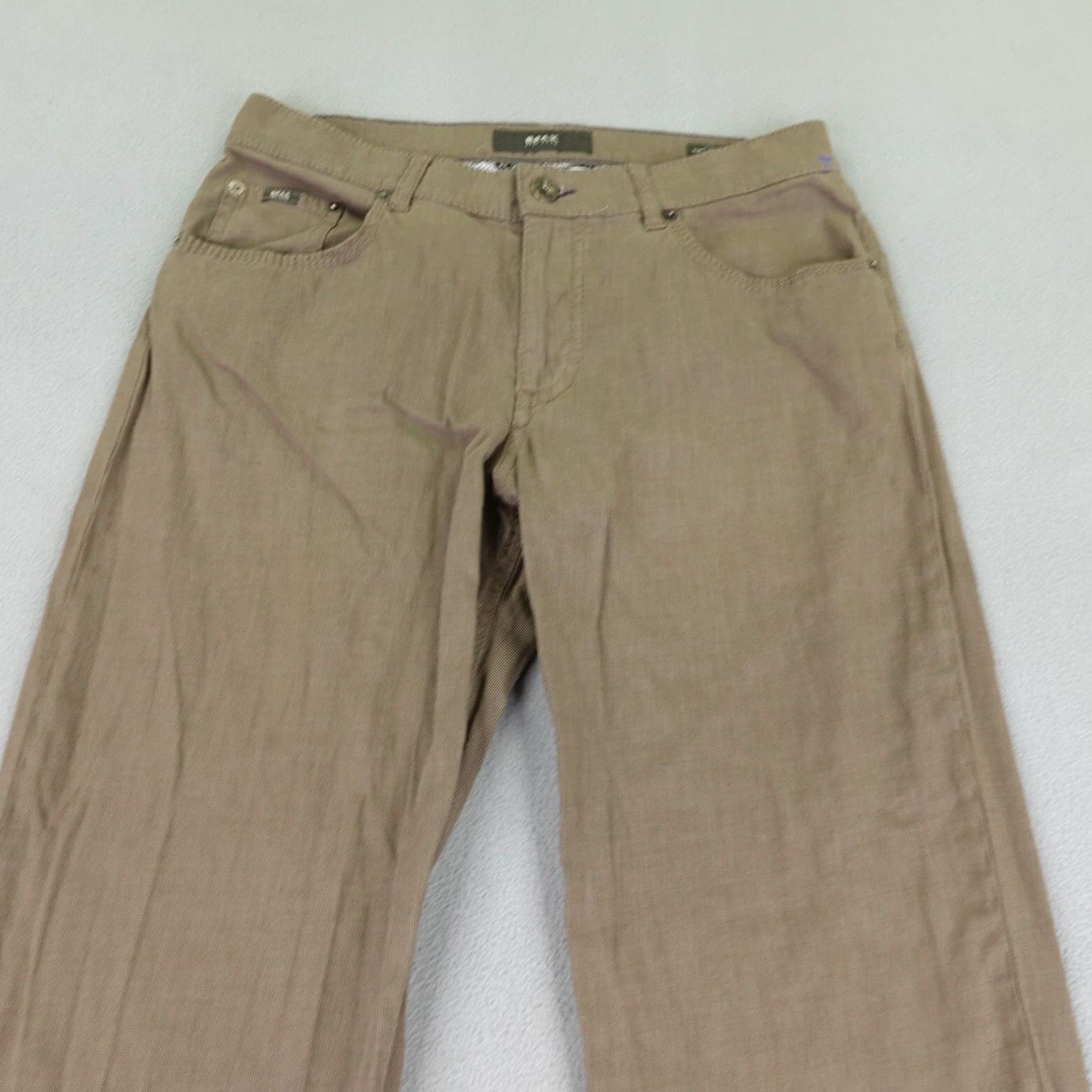 BRAX BRAX Pants Regular Mens 32x30 Brown Chino Straight Leg Stretch Easy Care Pockets Cotton Blend Brand BRAX Pants Mens 32 Brown Chino Straight Jeans Size US 30 / EU 46 - 2 Thumbnail