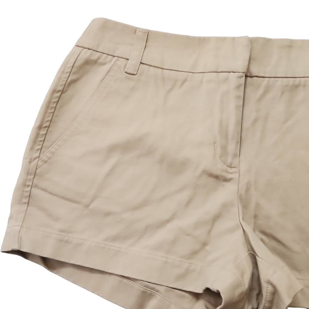 Forever 21 Forever 21 Women's Size 8 Khaki Chino Flat Front Shorts Size 30" / US 8 / IT 44 - 4 Thumbnail