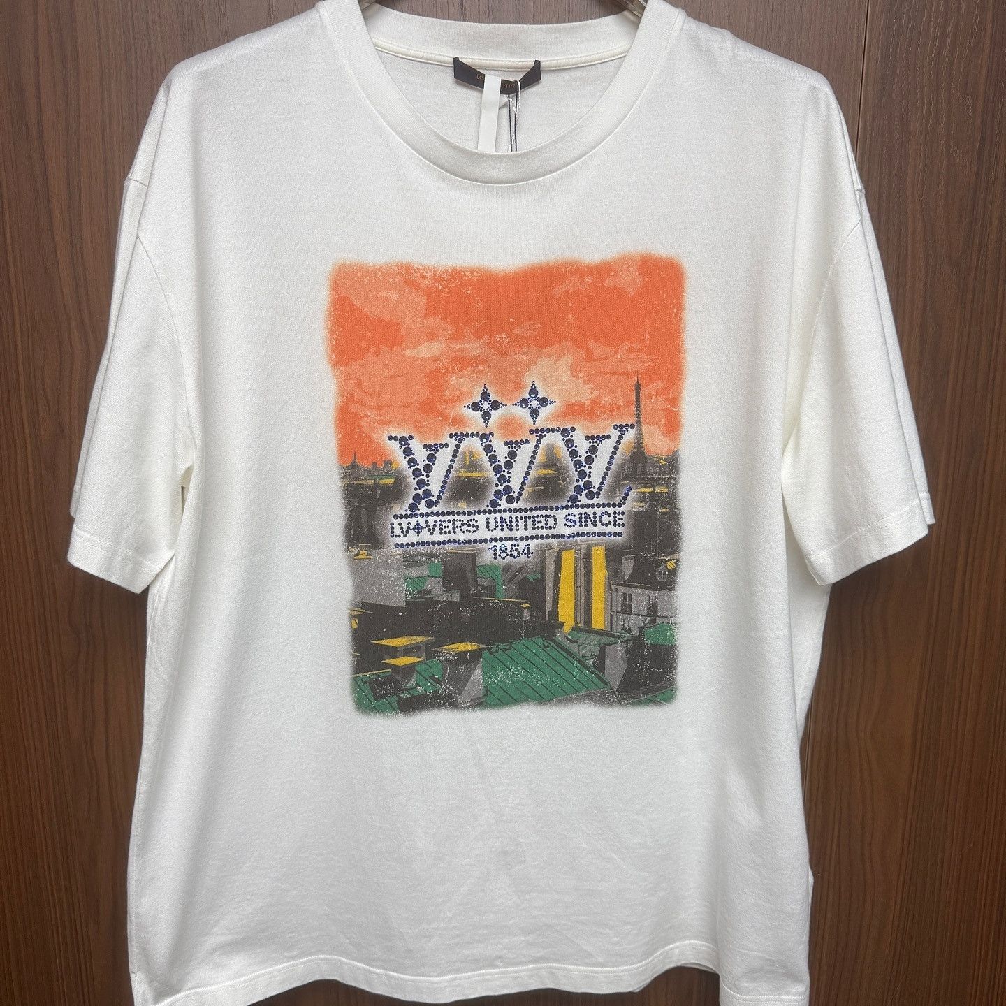 Louis Vuitton Louis Vuitton LVERS City Graphic T-Shirt Size L Size US L / EU 52-54 / 3 - 1 Thumbnail