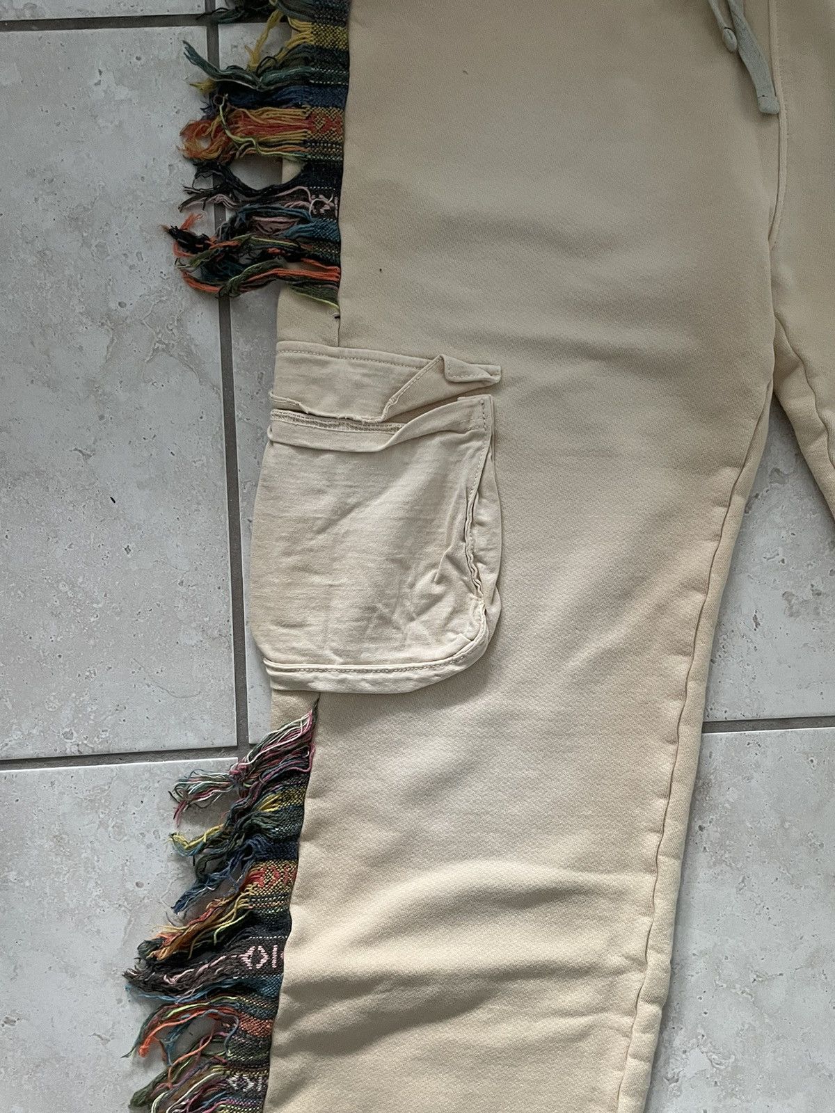 Alchemist Fringe cargo lounge pants Size US 36 / EU 52 - 5 Thumbnail