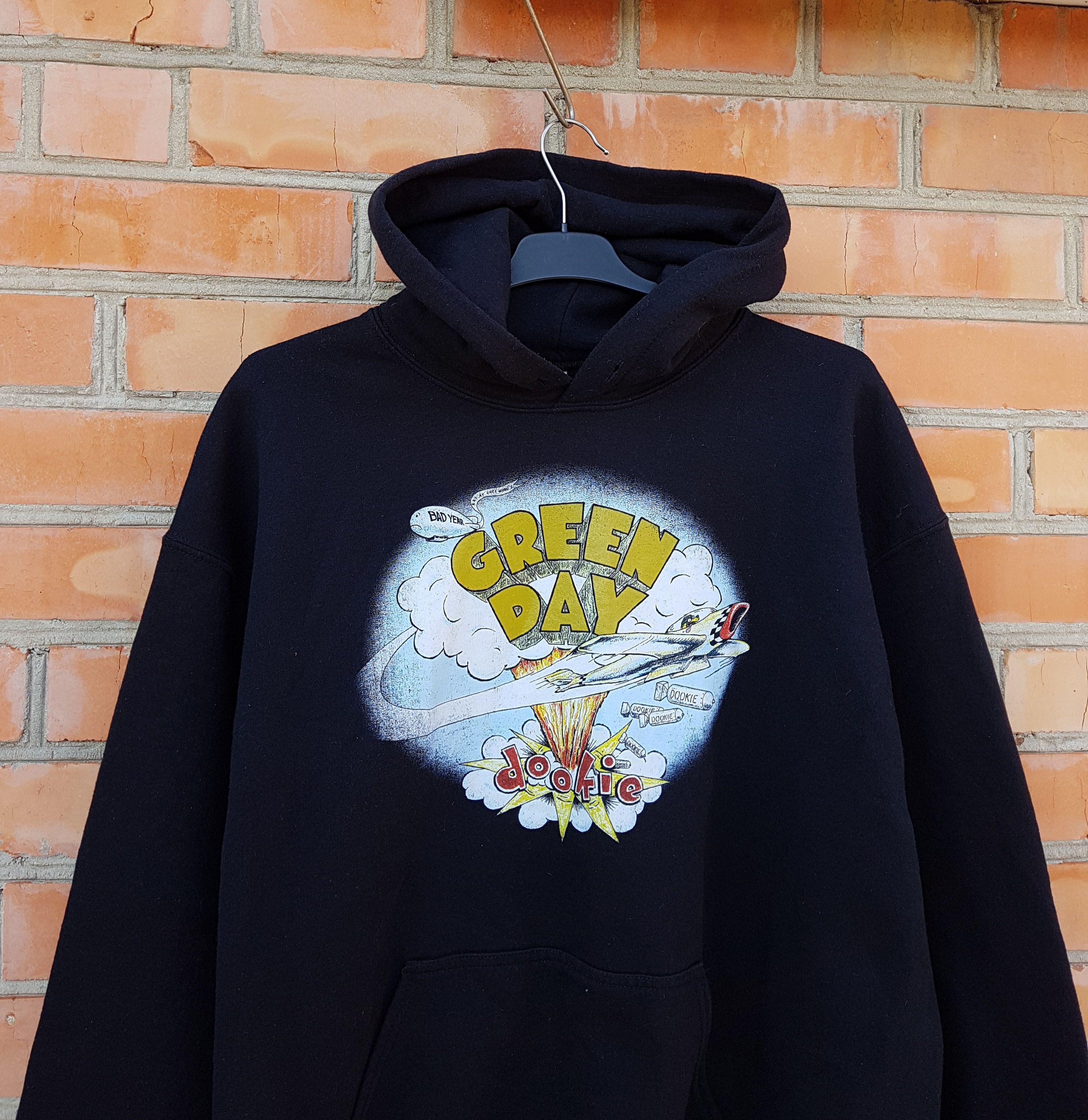 Band Tees Vintage Green Day Dookie Printed Rock Band Hoodie Sweatshirt Size US M / EU 48-50 / 2 - 4 Thumbnail