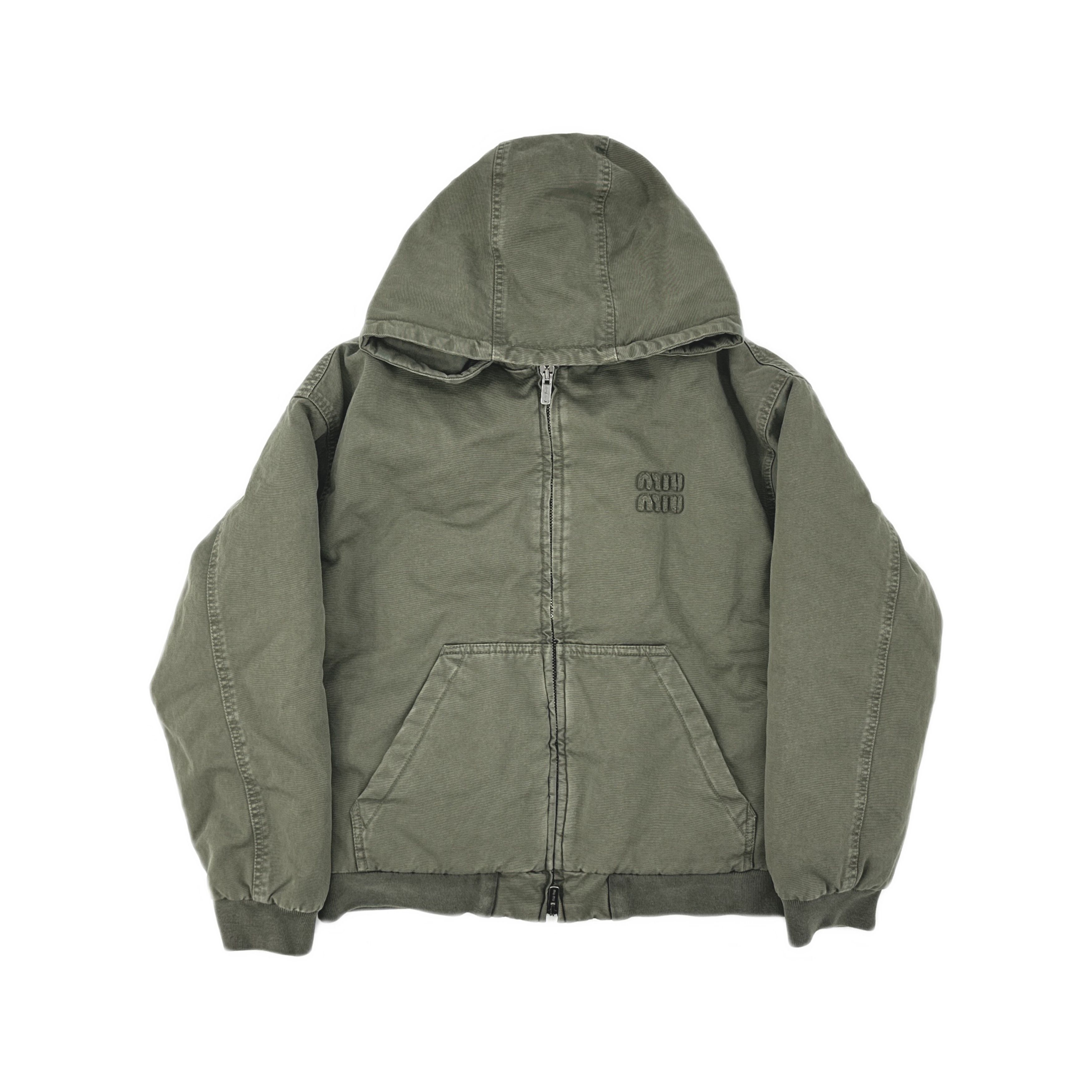 Miu Miu ミュウミュウ Nylon Jacket size 36 Miu Miu Miu Miu Nylon Zip-Up Jacket Size 36 | Grailed