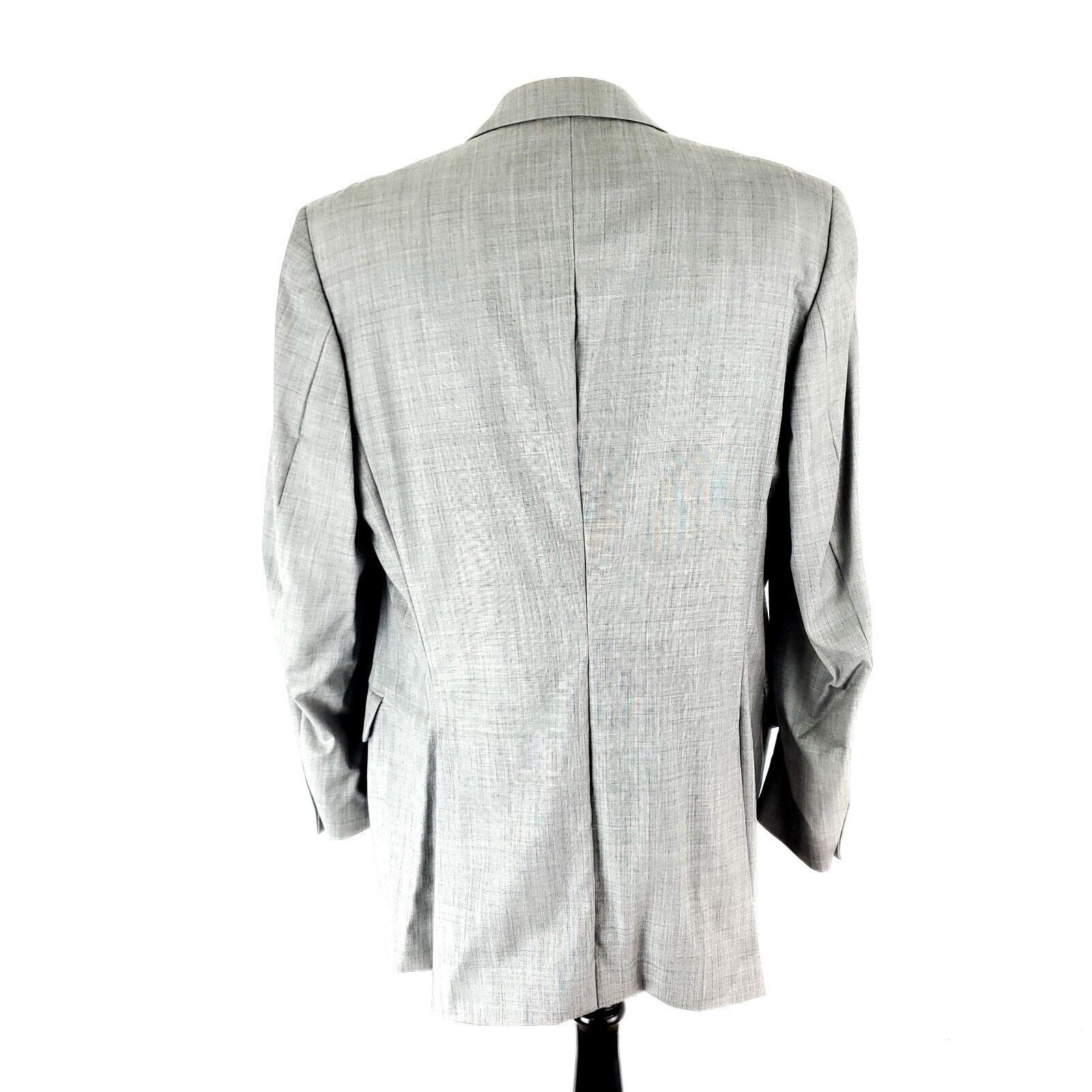 Jack Victor Jack Victor Collection Vitale CT 110s Wool 3 Button Blazer Size 42L - 5 Thumbnail