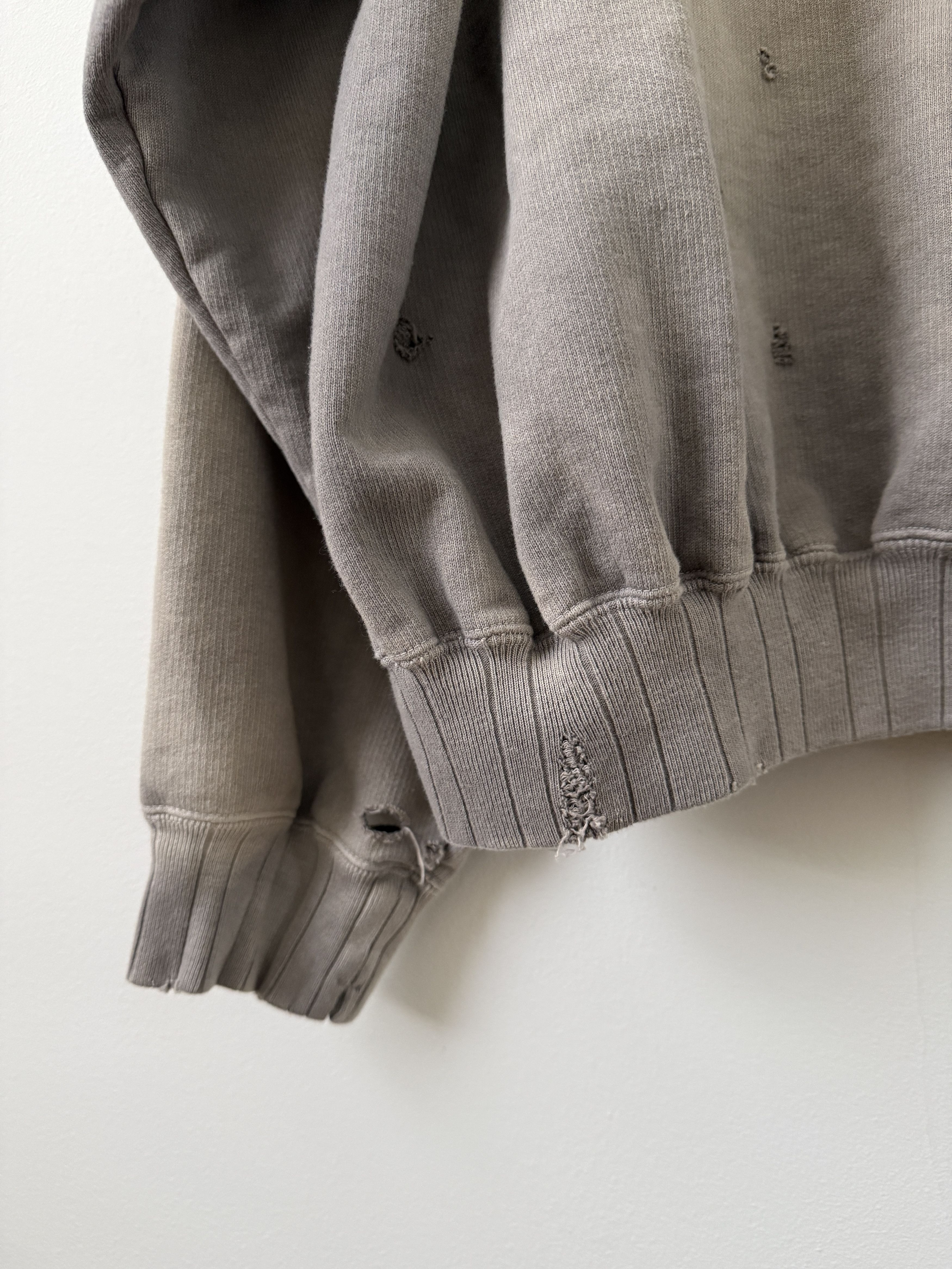 Maison MIHARA YASUHIRO Sun Faded Vintage Crewneck Hoodie Size US S / EU 44-46 / 1 - 18 Thumbnail