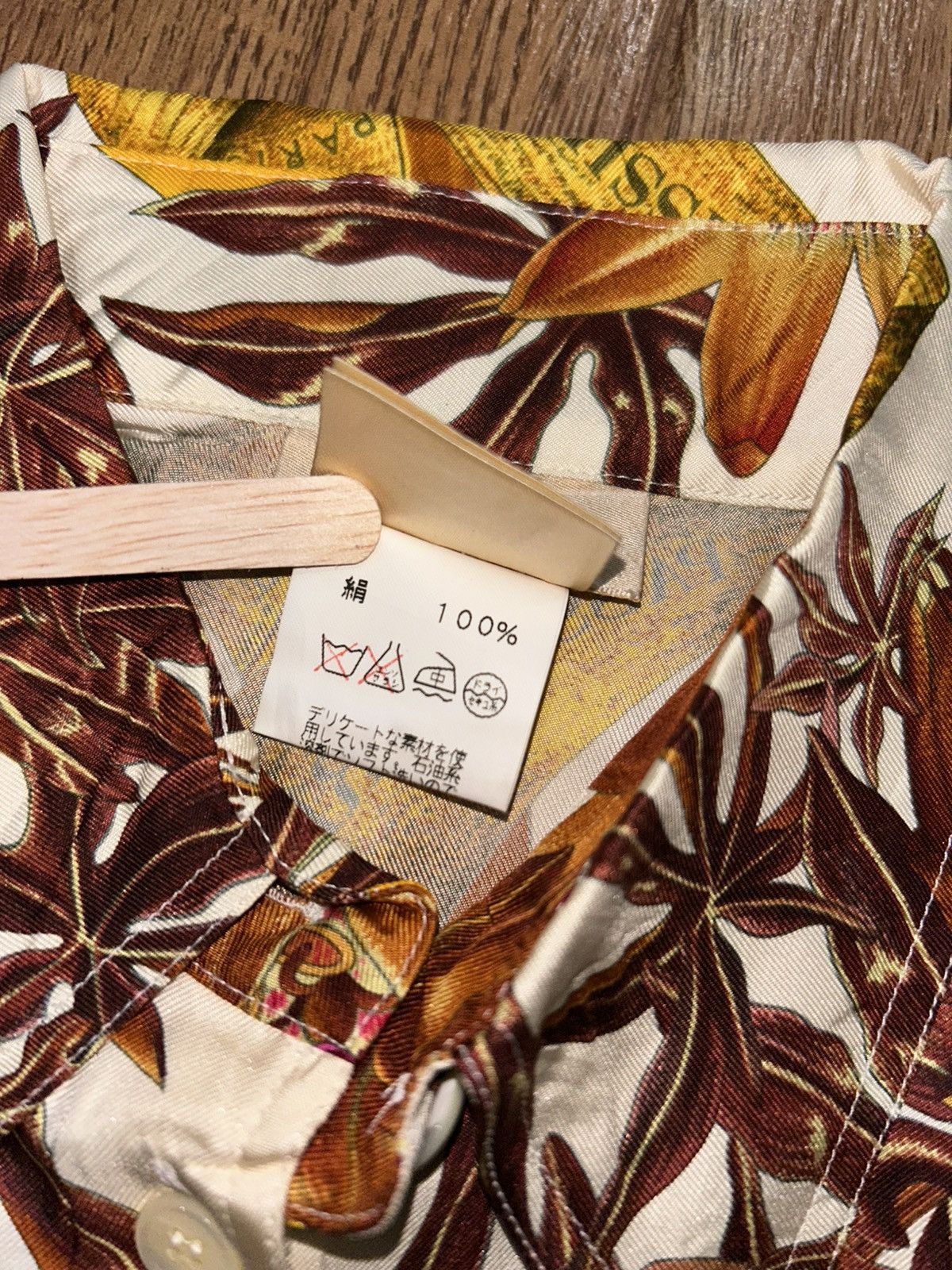 Hermes “Passiflores” Blouse