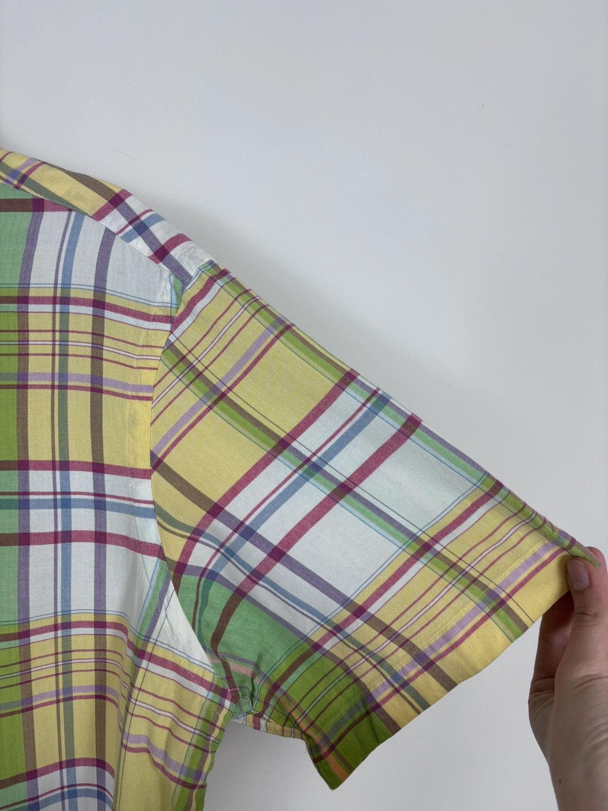 Polo Ralph Lauren Polo Ralph Lauren Vintage Men’s Check Short Sleeve Shirt Size US L / EU 52-54 / 3 - 8 Thumbnail