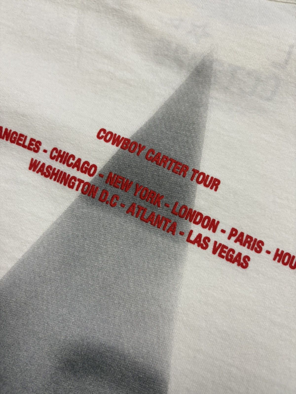 Beyonce Beyoncé Cowboy Carter Tour Ghost Star CCT 2025 T Shirt Tee Size US M / EU 48-50 / 2 - 6 Thumbnail