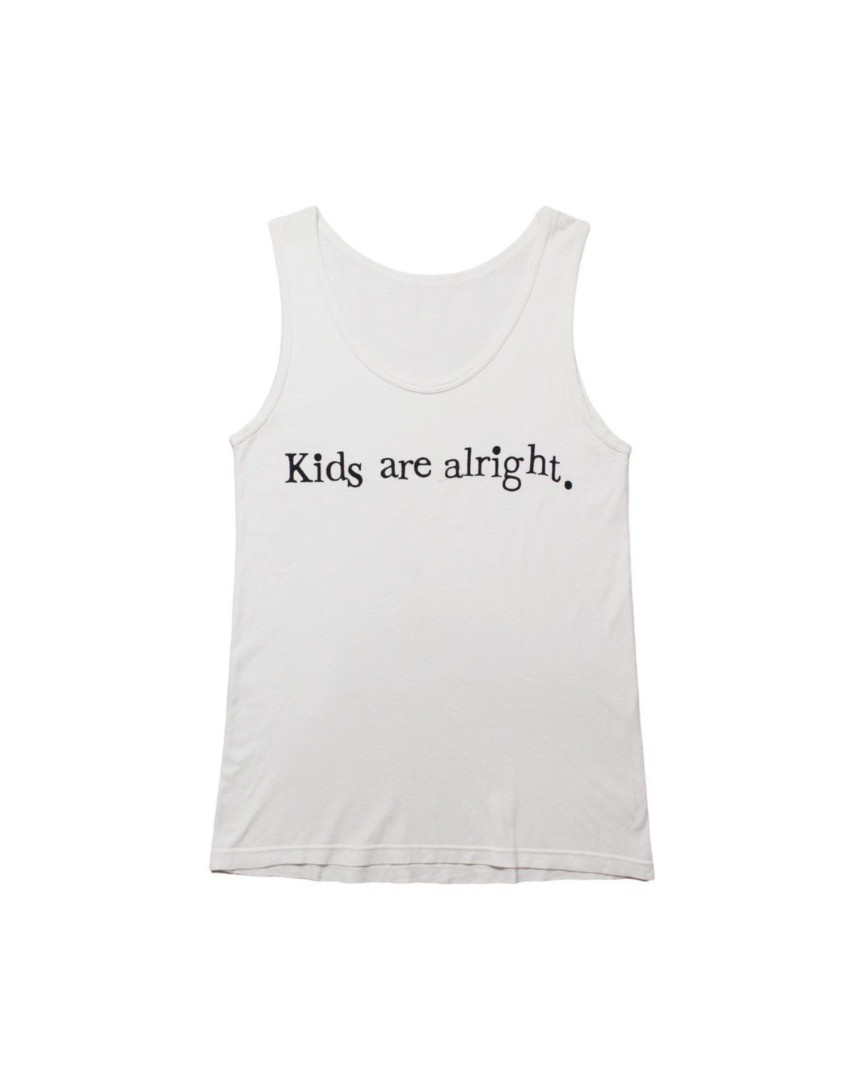 Hysteric Glamour 2000S GOKUH CRAFT KIDS ARE ALRIGHT TANK TOP Size US M / EU 48-50 / 2 - 1 Thumbnail