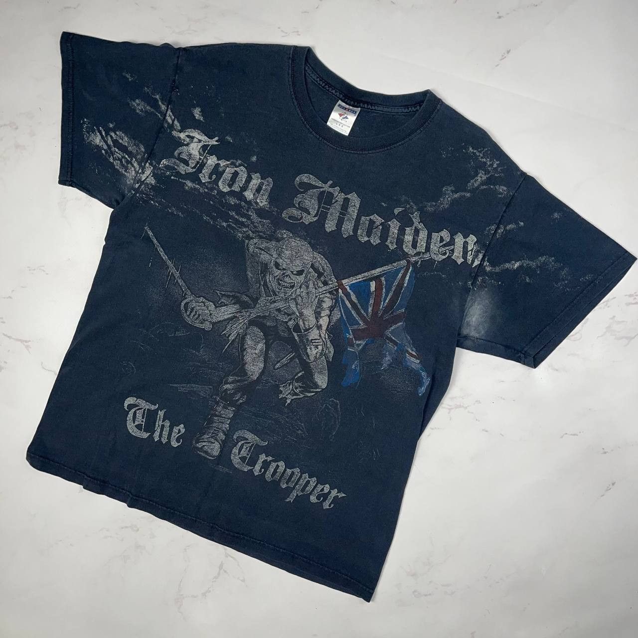 Vintage Vintage X Band tees Iron Maiden 2007 Rock Tour Rap Merch L Size US L / EU 52-54 / 3 - 2 Thumbnail