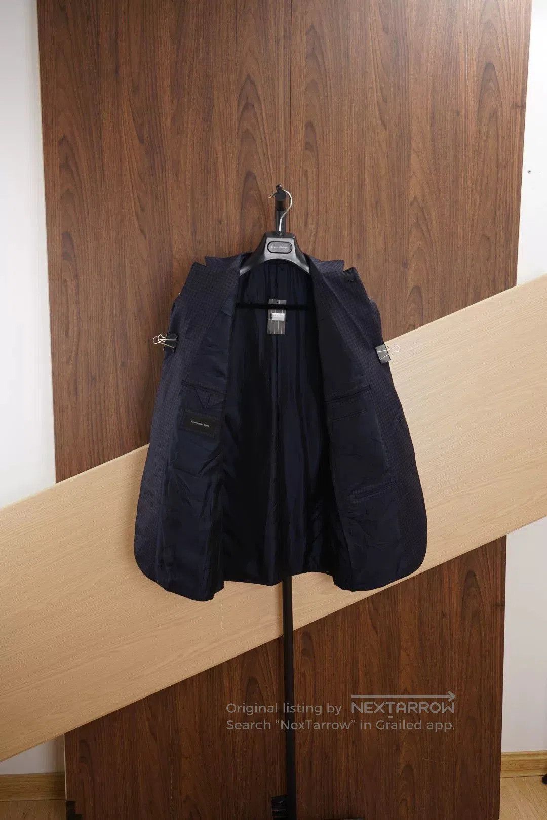 Ermenegildo Zegna ZEGNA Men's Wool Blazer Sale. Size US L / EU 52-54 / 3 - 3 Thumbnail