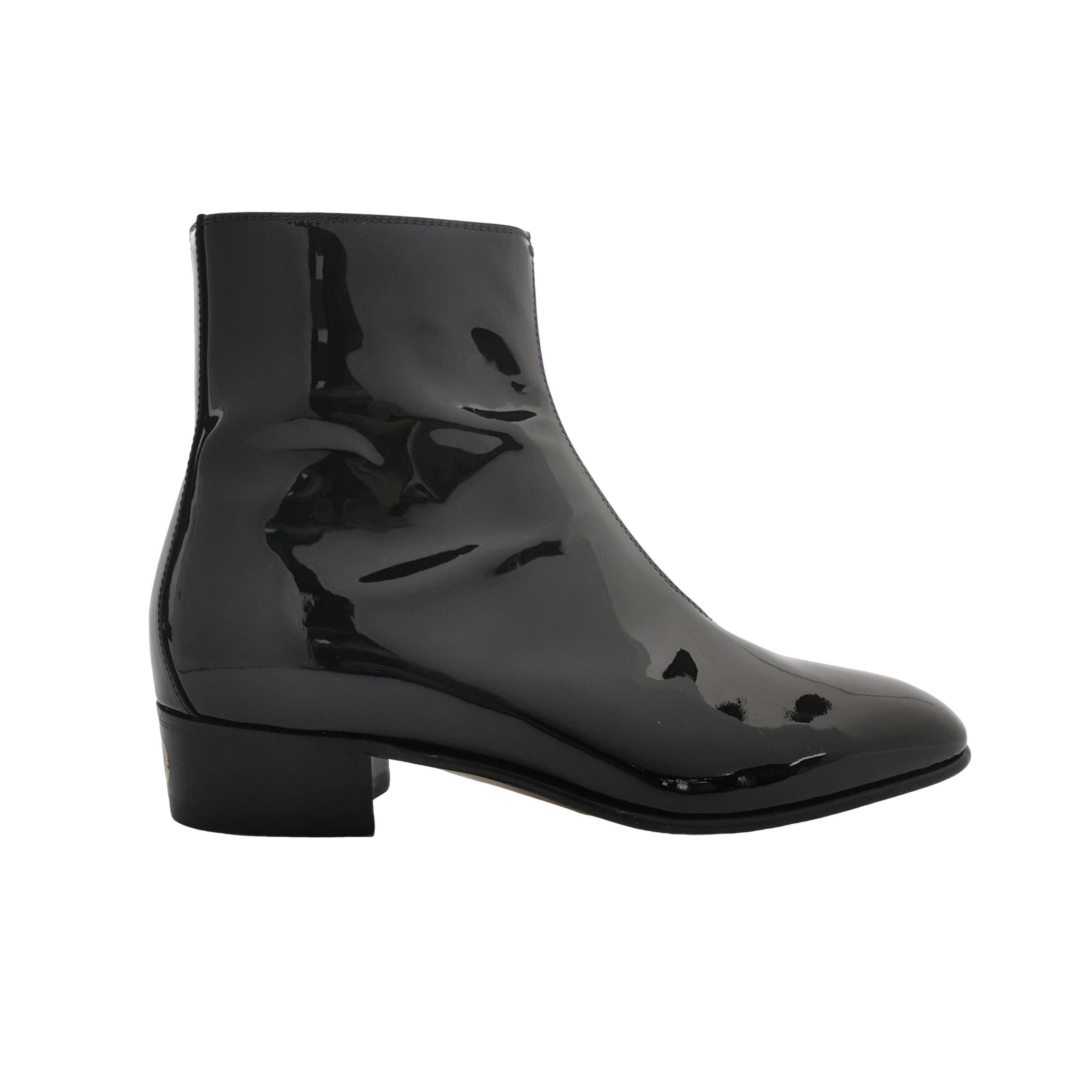 Gucci Gucci Patent Leather Interlocking G Boots EU 39 Size US 6 / EU 39 - 1 Thumbnail