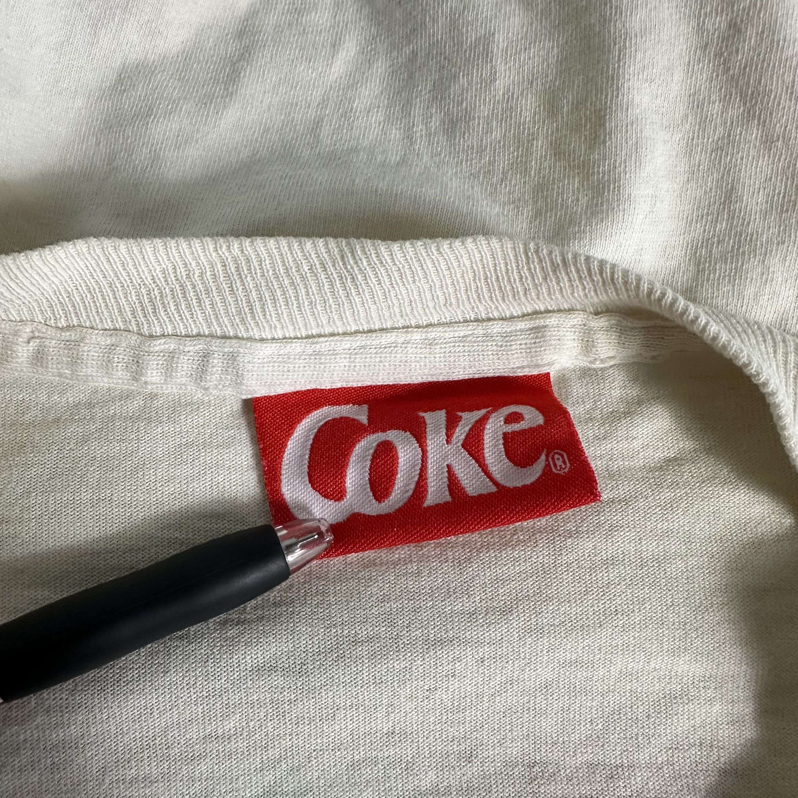 Coca Cola 🔥RARE🔥Vintage Coke Coca Cola Sun Drinking Promo T-shirt Size US M / EU 48-50 / 2 - 7 Thumbnail