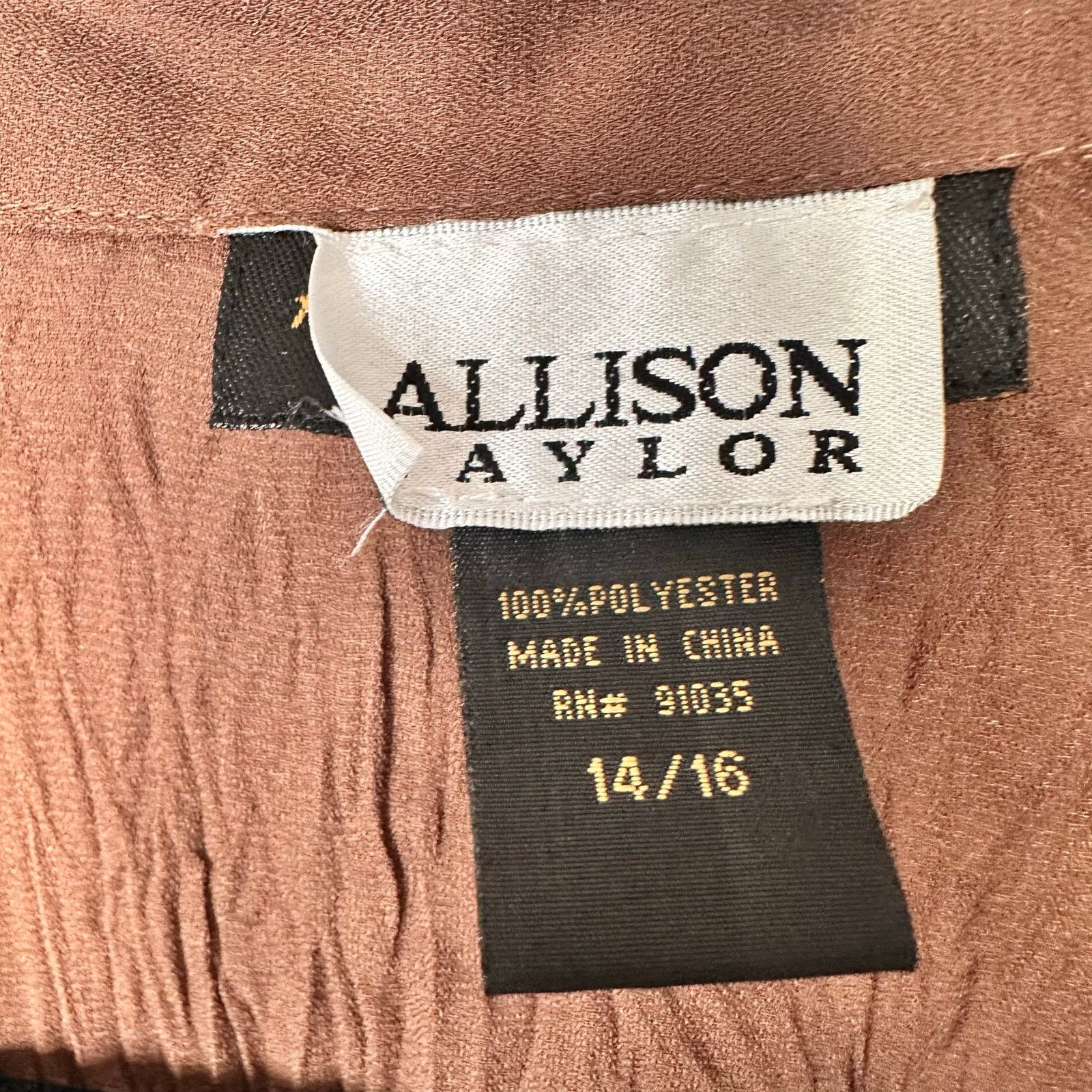 Other Allison Taylor Y2K Going Out Ruffle Tops Leopard Brown XL Size XL / US 12-14 / IT 48-50 - 13 Thumbnail