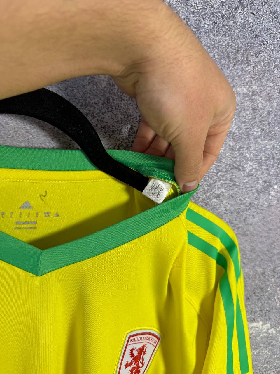 Adidas × Vintage Vintage Middlesbrough 2017/18 GK Adidas Soccer Jersey Size US L / EU 52-54 / 3 - 12 Thumbnail