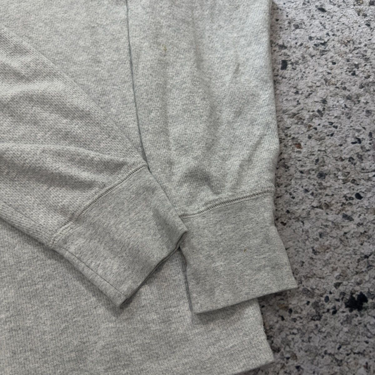 Vintage Thermal Longsleeve Shirt Thrashed Faded ERD Grunge Chrome Size US L / EU 52-54 / 3 - 8 Thumbnail
