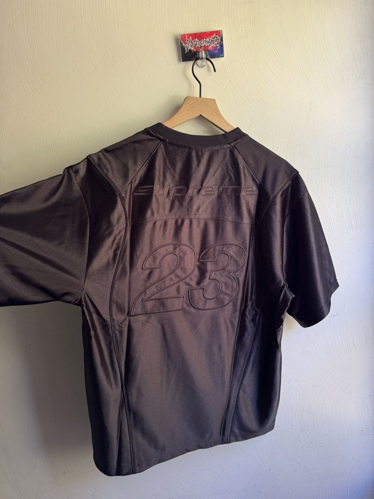 Jordan Brand × Supreme Supreme Jordan 23 Warm Up Jersey Black Size US M / EU 48-50 / 2 - 9 Thumbnail