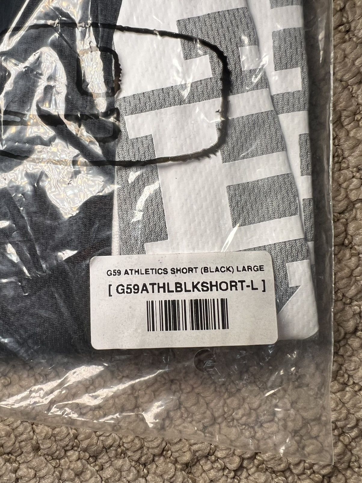 G59 Records G59 ATHLETICS SHORT (BLACK) LARGE Size US 32 / EU 48 - 3 Thumbnail