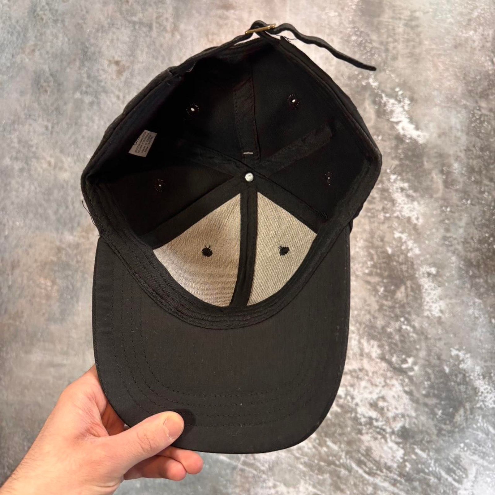 Vintage Y2K Black & Silver Rhinestone Cross Hat. Club Jersey Shore Size ONE SIZE - 5 Thumbnail