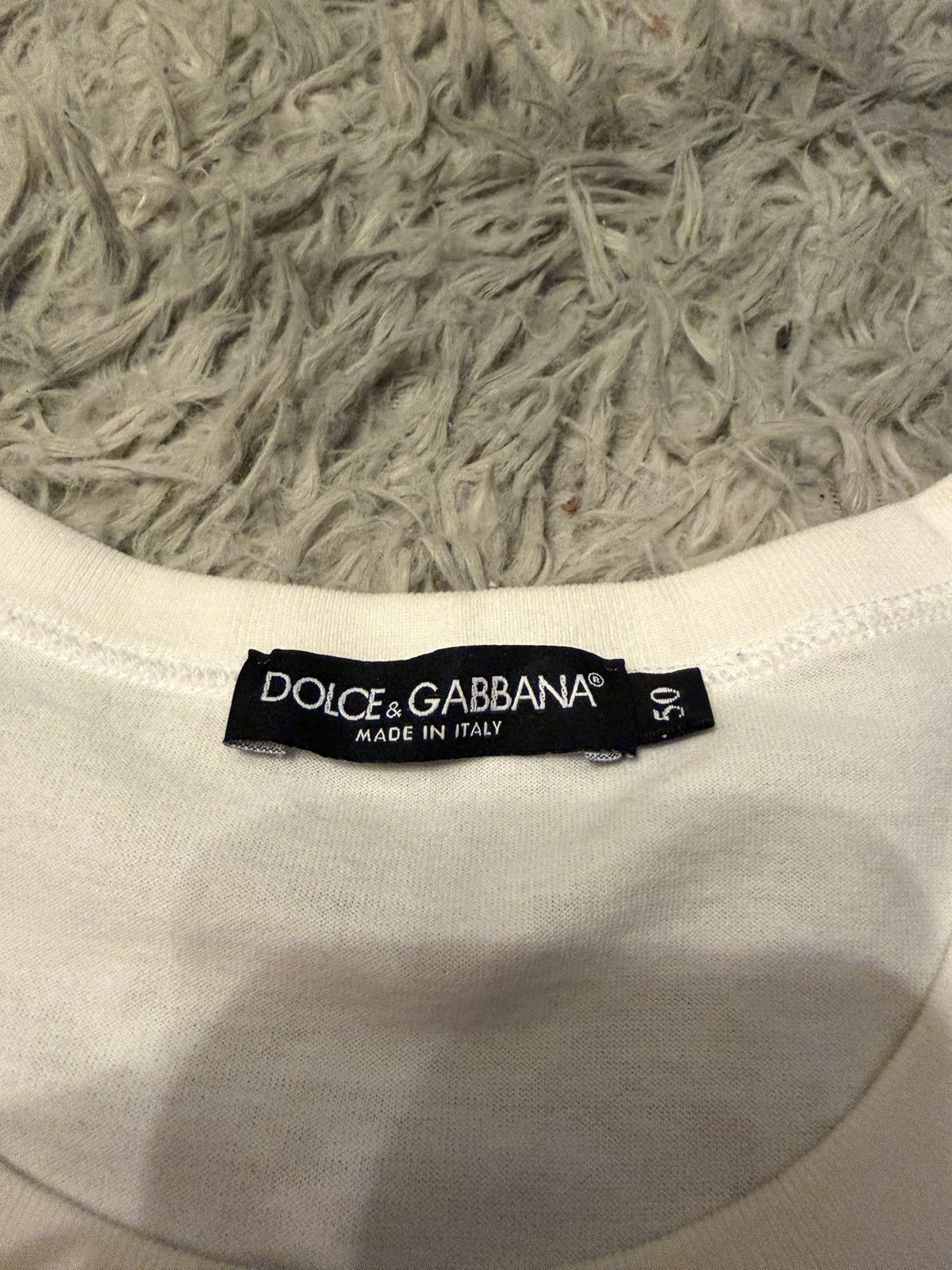 Dolce & Gabbana badge log tee Size US L / EU 52-54 / 3 - 3 Thumbnail
