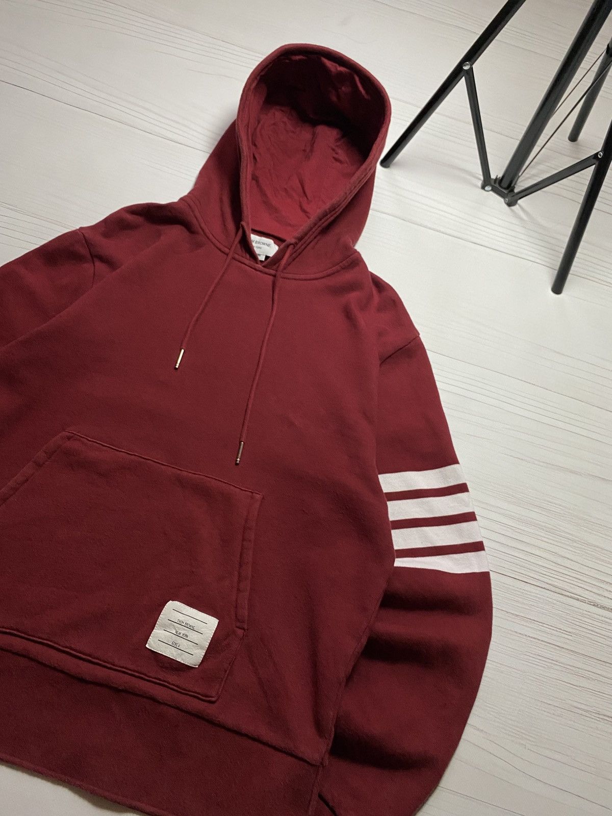 Thom Browne Thom Browne 4-bar loopback japanes hoodie Size US S / EU 44-46 / 1 - 8 Thumbnail