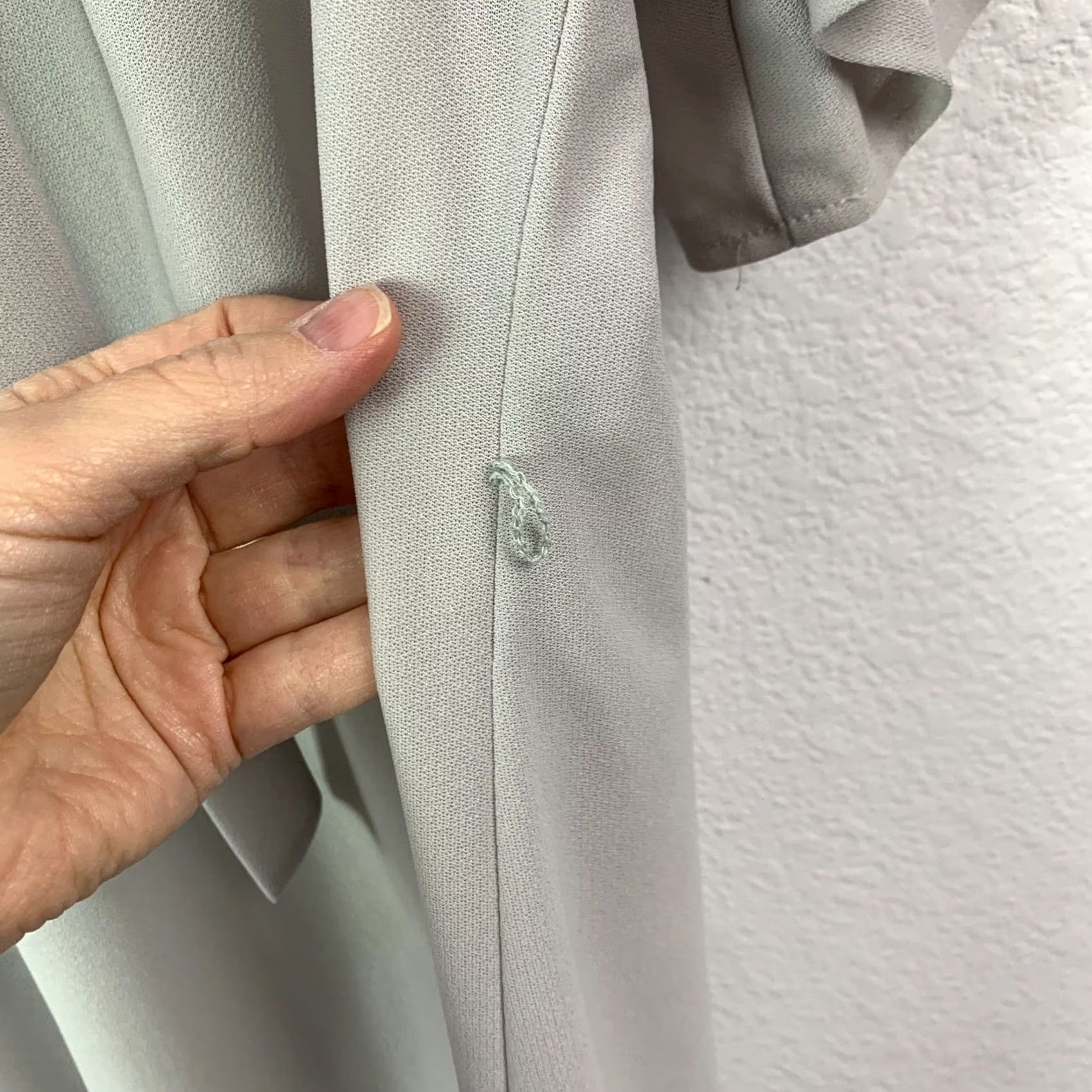 Vintage VINTAGE Cue Fashions Gray Modest Mod Cocktail Dress L 1960s Rockabilly Womens Size L / US 10 / IT 46 - 5 Thumbnail