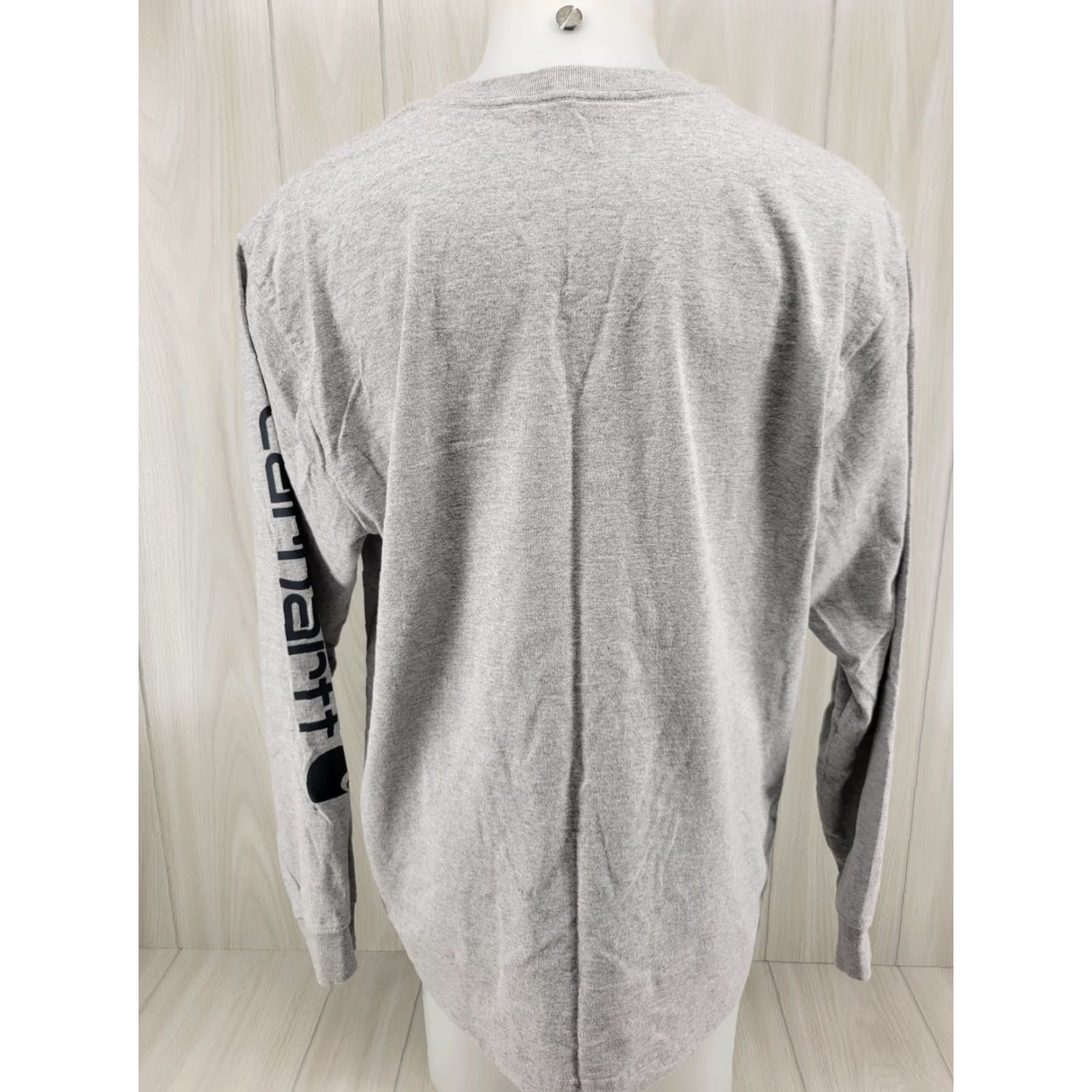Carhartt Carhartt Long Sleeve Shirt Gray Mens L Loose Fit Sleeve Graphic Size US L / EU 52-54 / 3 - 7 Thumbnail