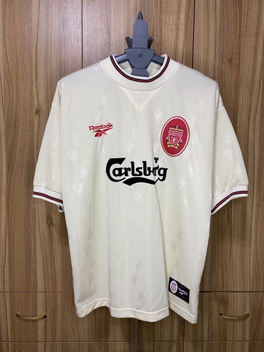 Reebok Reebok Liverpool fc 1996 1997 away football soccer jersey