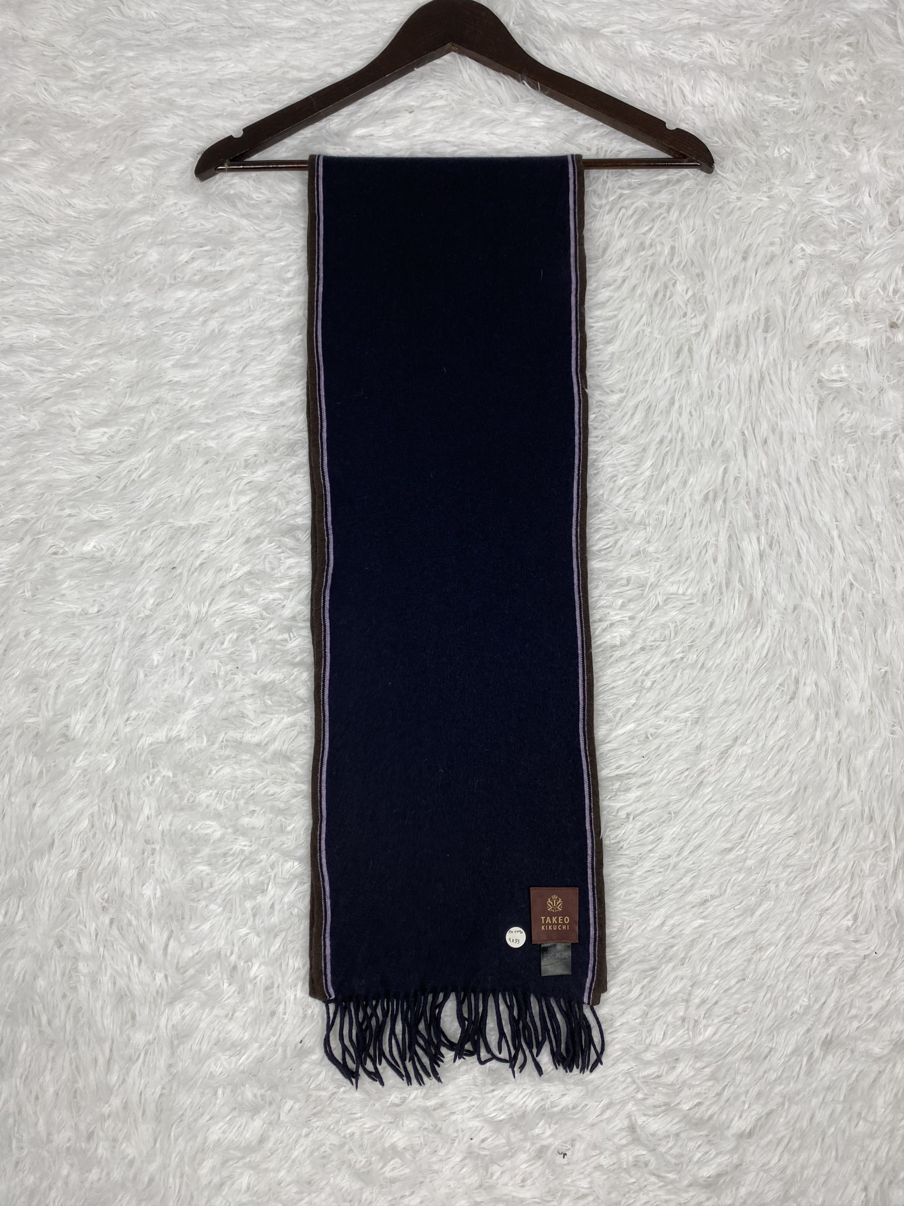 Takeo Kikuchi Vintage Takeo Kikuchi Scarf / Muffler Neckwear PM0090 Size ONE SIZE - 4 Thumbnail