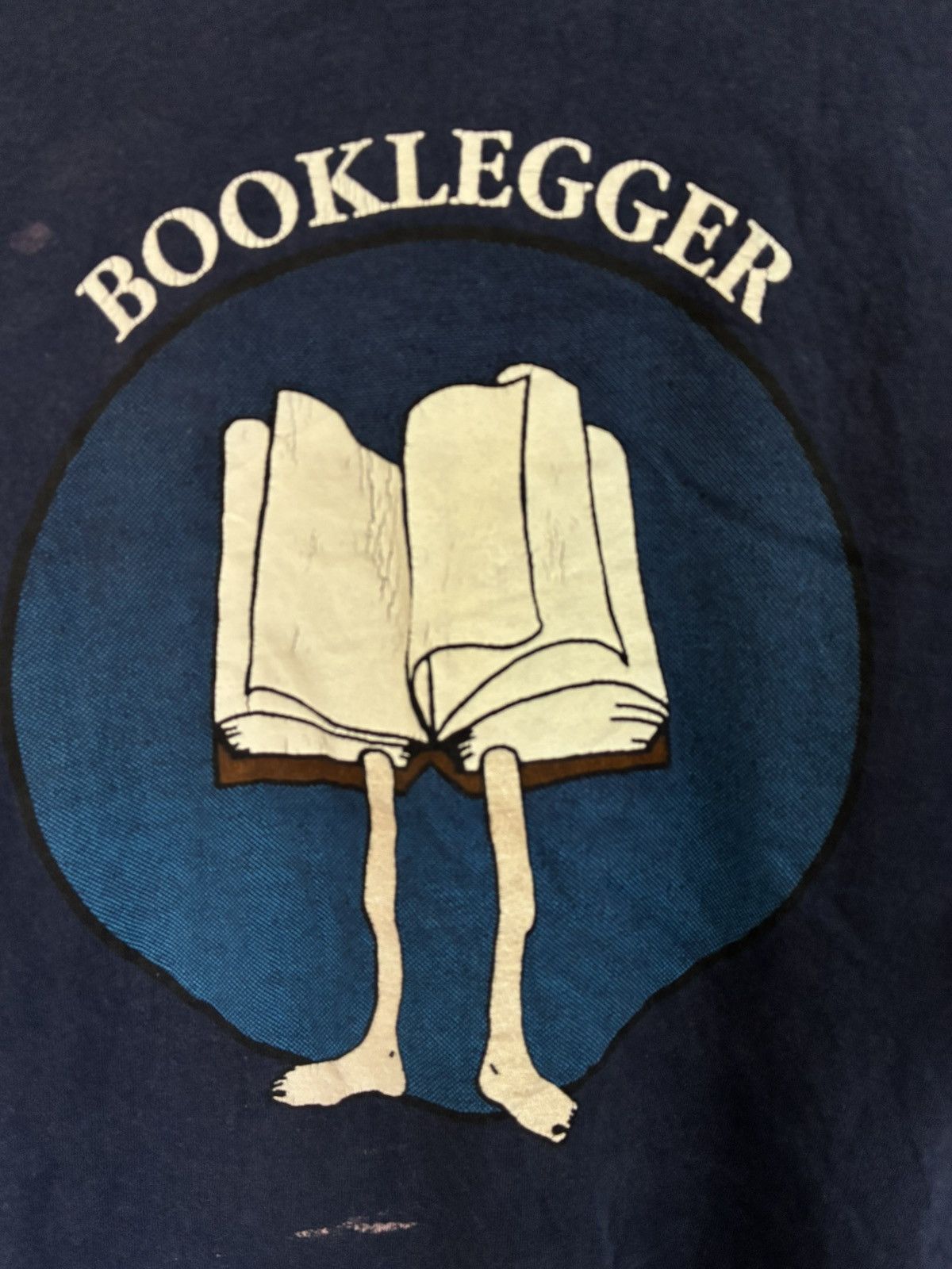 Vintage Vintage 90s Booklegger t shirt Size US XL / EU 56 / 4 - 4 Thumbnail