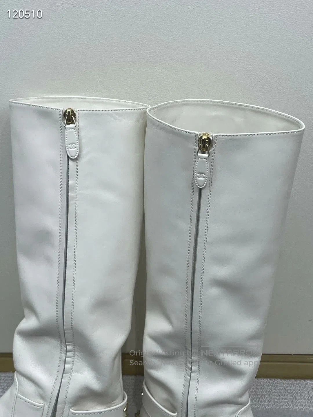 Chanel Chanel Chain Knight Boots. Size US 5 / IT 35 - 6 Thumbnail