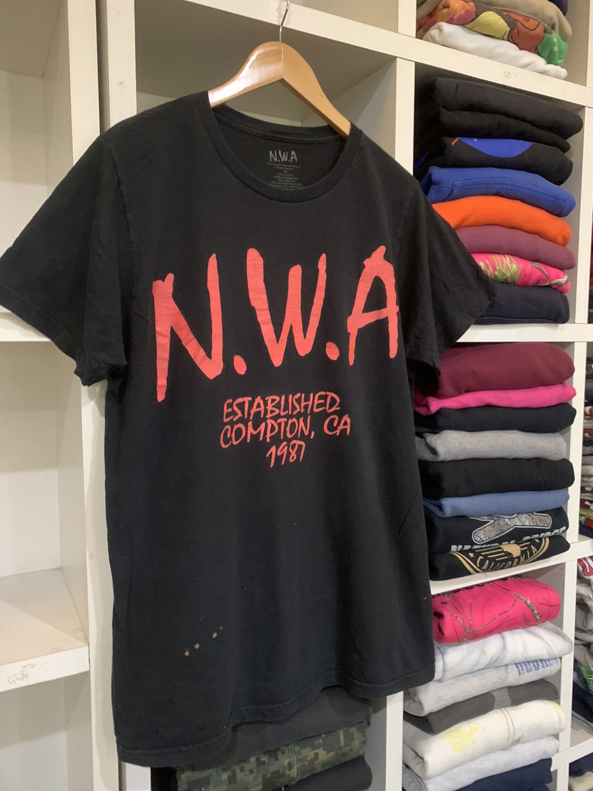 Rap Tees 2013 NWA Rapper T-Shirt Size US XL / EU 56 / 4 - 4 Thumbnail